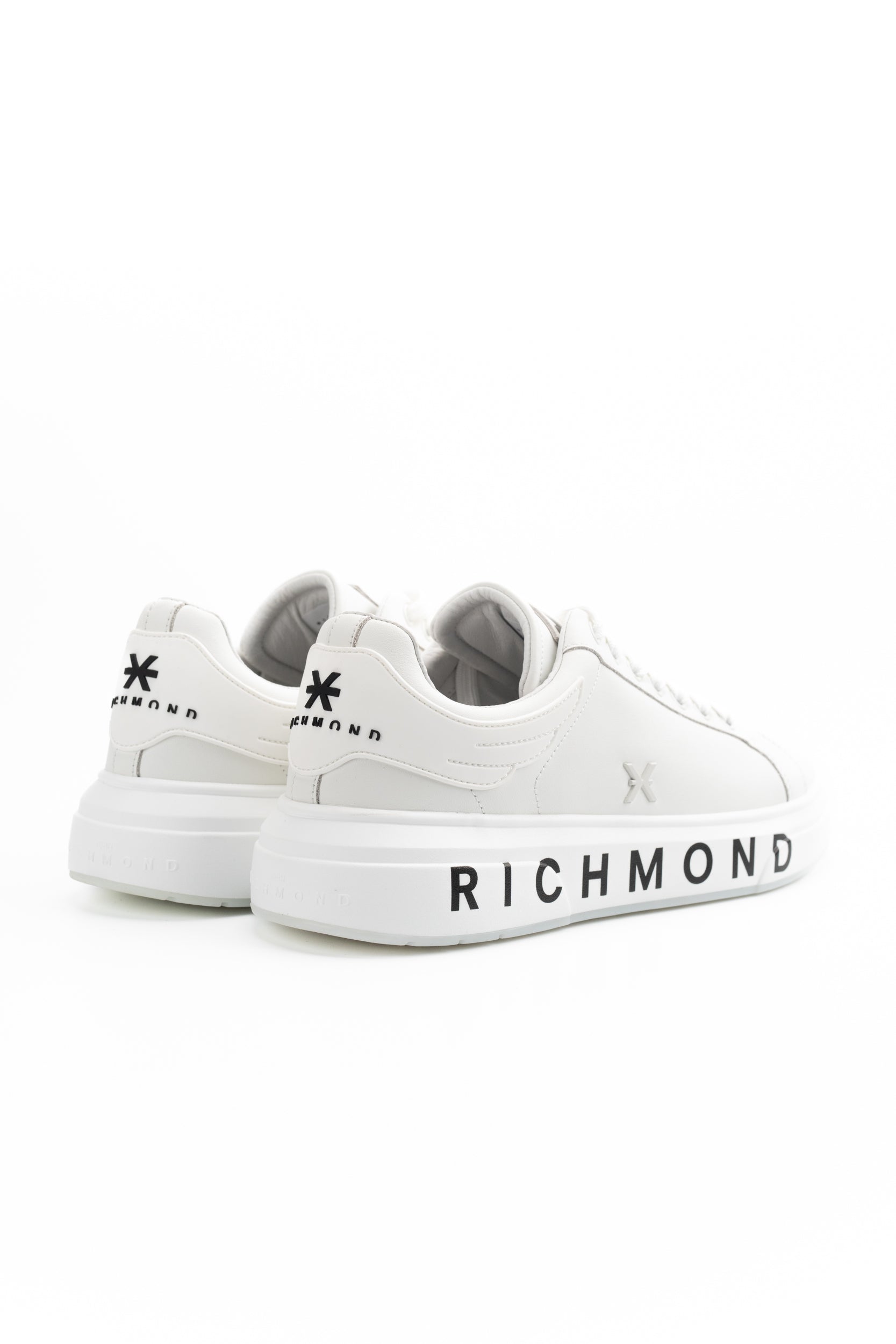 (Core) John Richmond Men's Shoes Action Leather White | 31016-A
