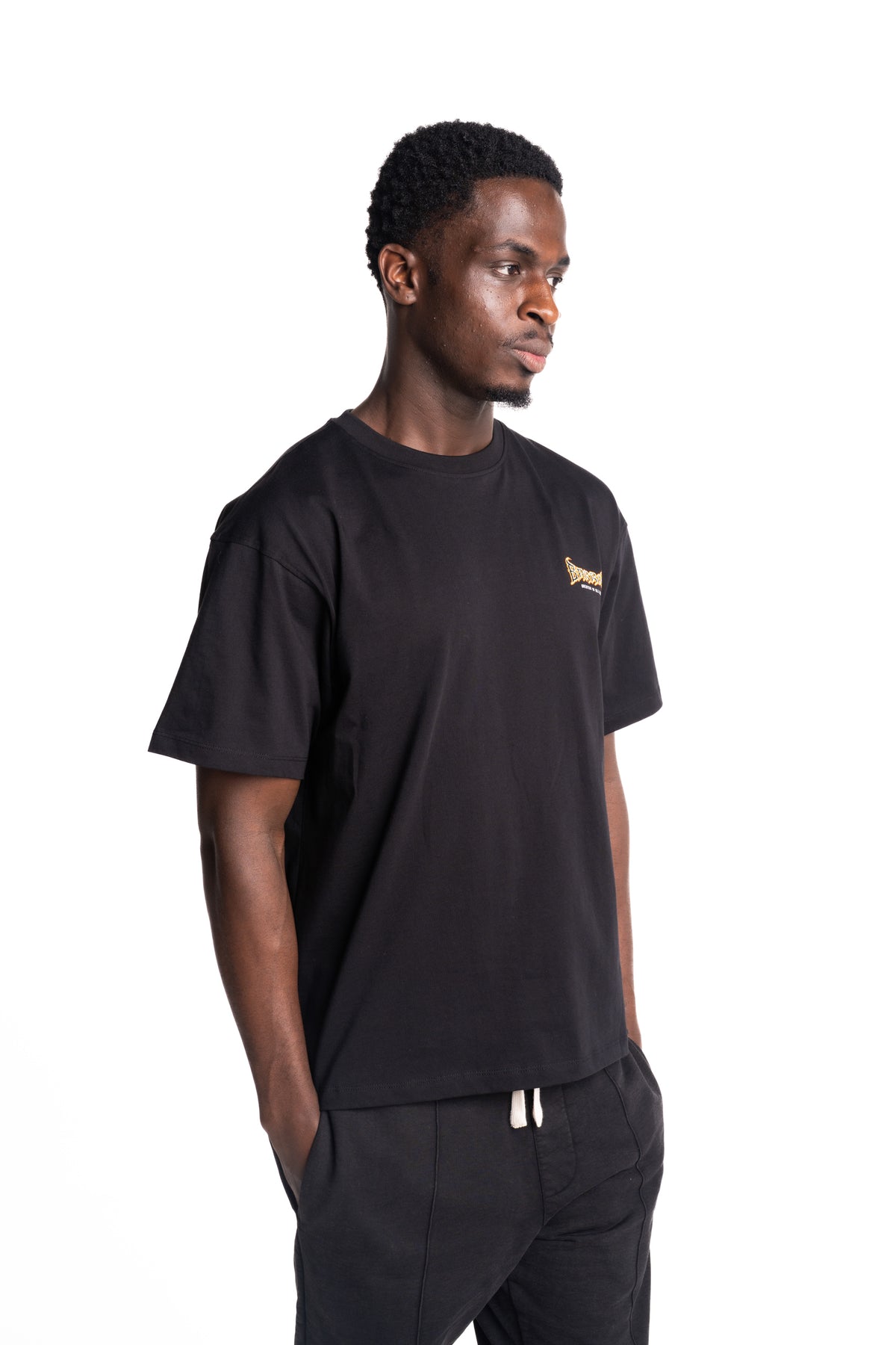 Barrow Men's Jersey T Shirt | S6BWUATH097-Black