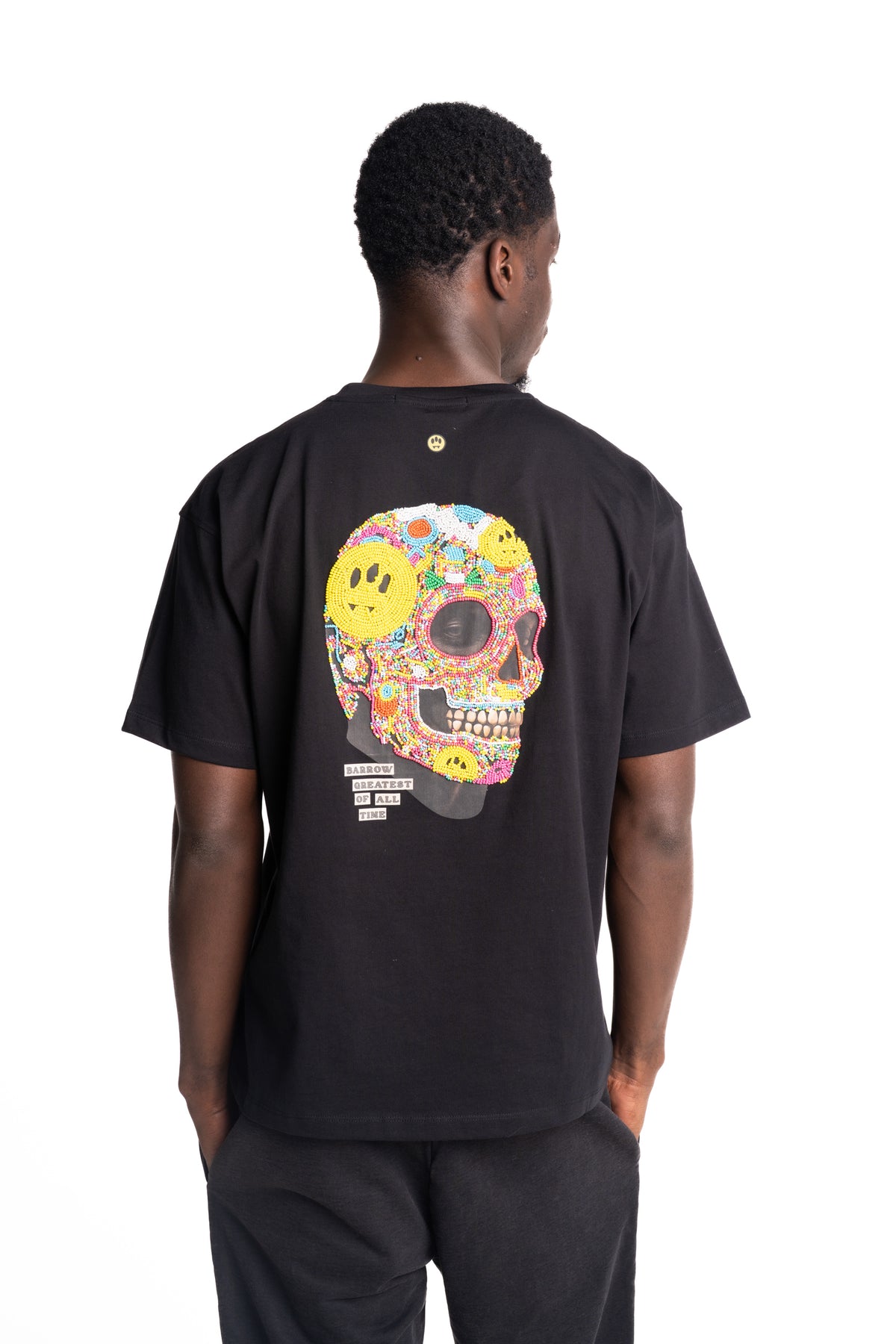 Barrow Men's Jersey T Shirt | S6BWUATH097-Black