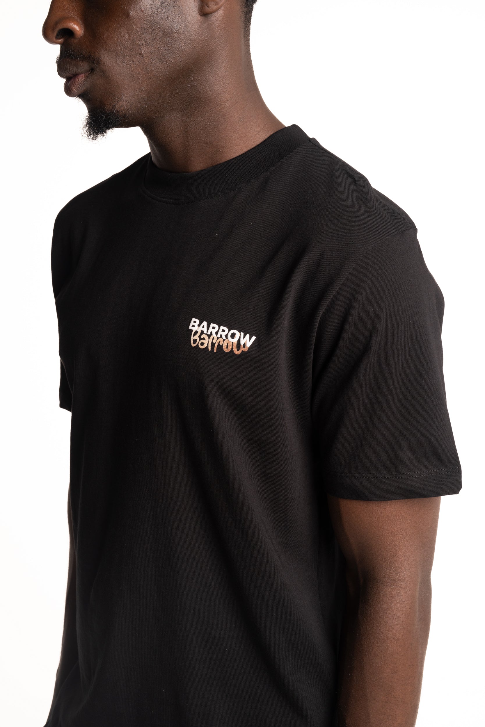 Barrow Men's Jersey T Shirt | S6BWUATH076-Black
