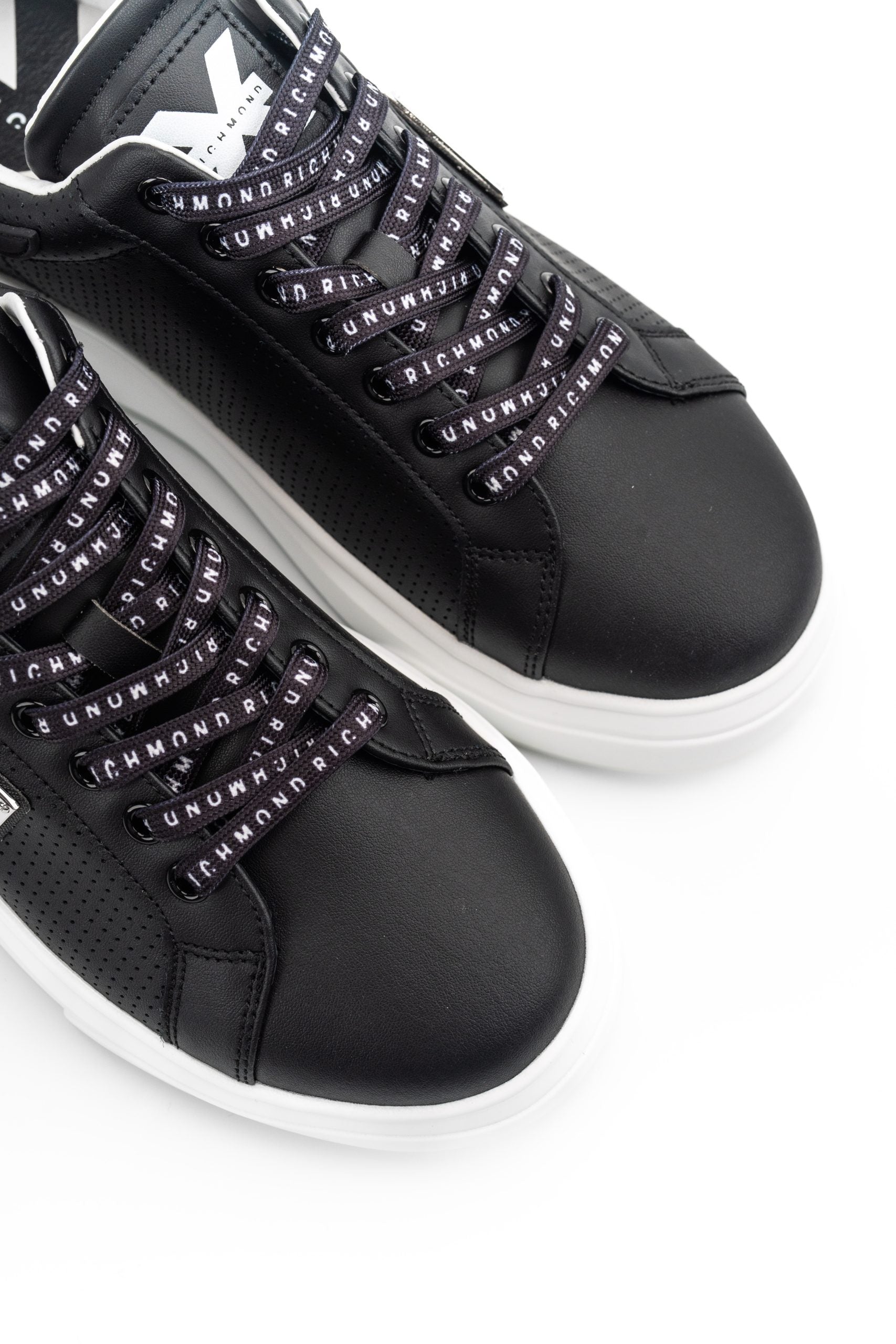 John Richmond Ladies Shoe Action Leather Black | 30920-E