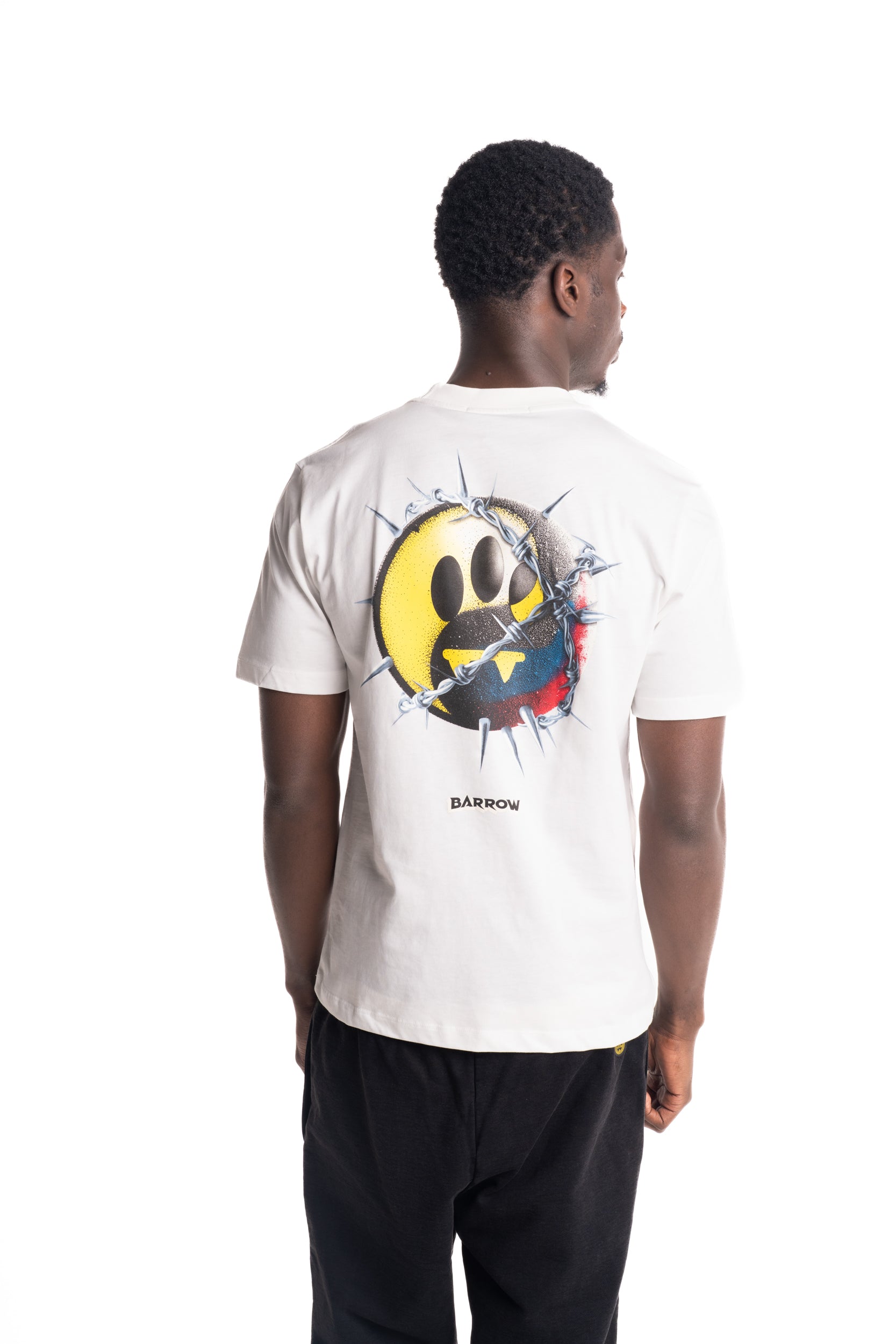Barrow Men's Jersey T Shirt | S6BWUATH103-Coconut