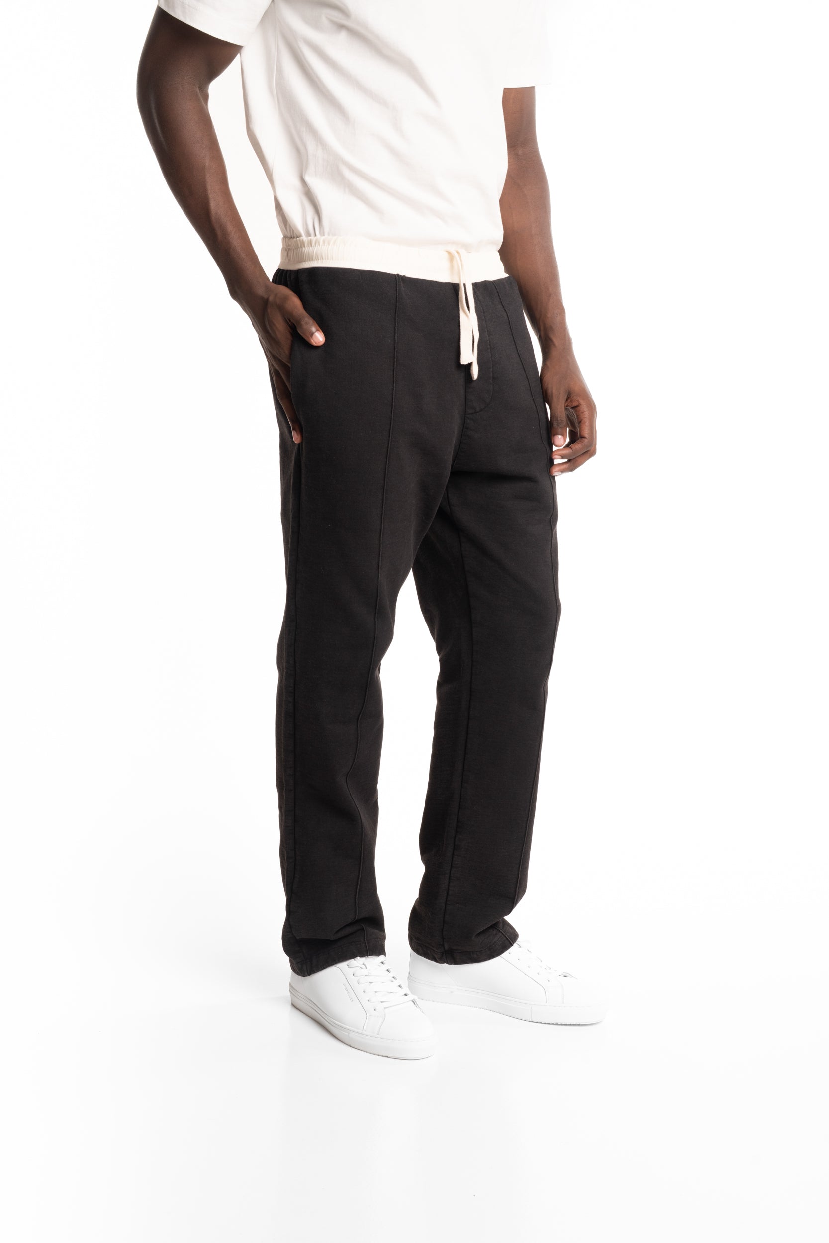 Barrow Men's Sweatpants | S6BWUAFP015-Black