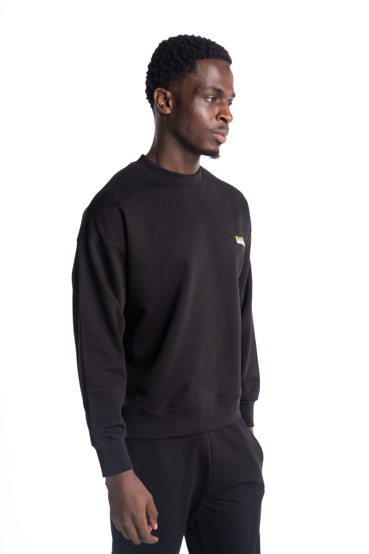 Barrow Men's Sweatshirt | S6BWUASW088-Black