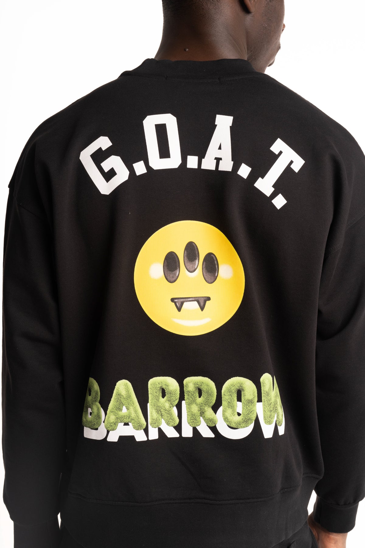 Barrow Men's Sweatshirt | S6BWUASW088-Black