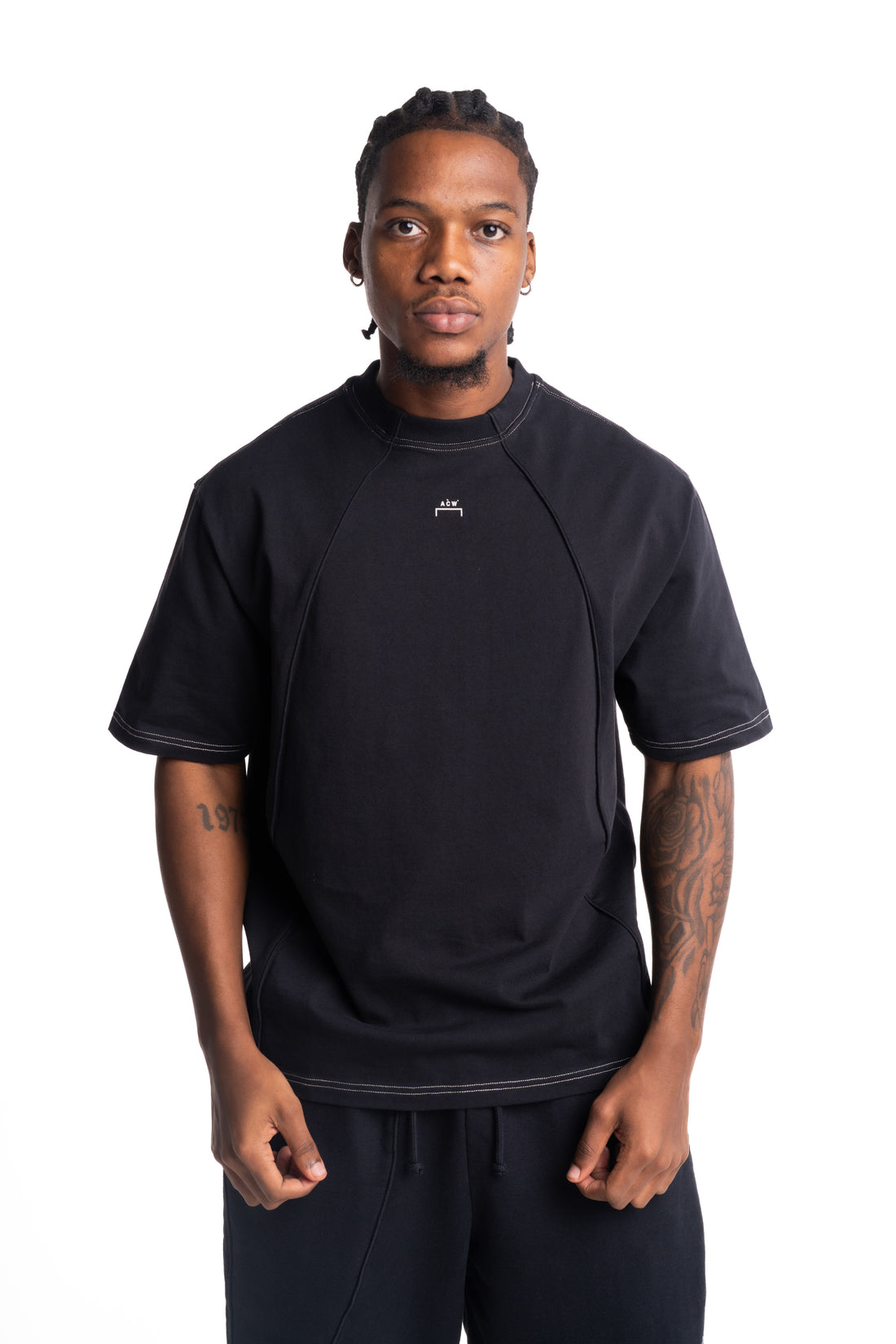 A Cold Wall Men's Millbank T Shirt | ACWMTS2300-50-Onyx