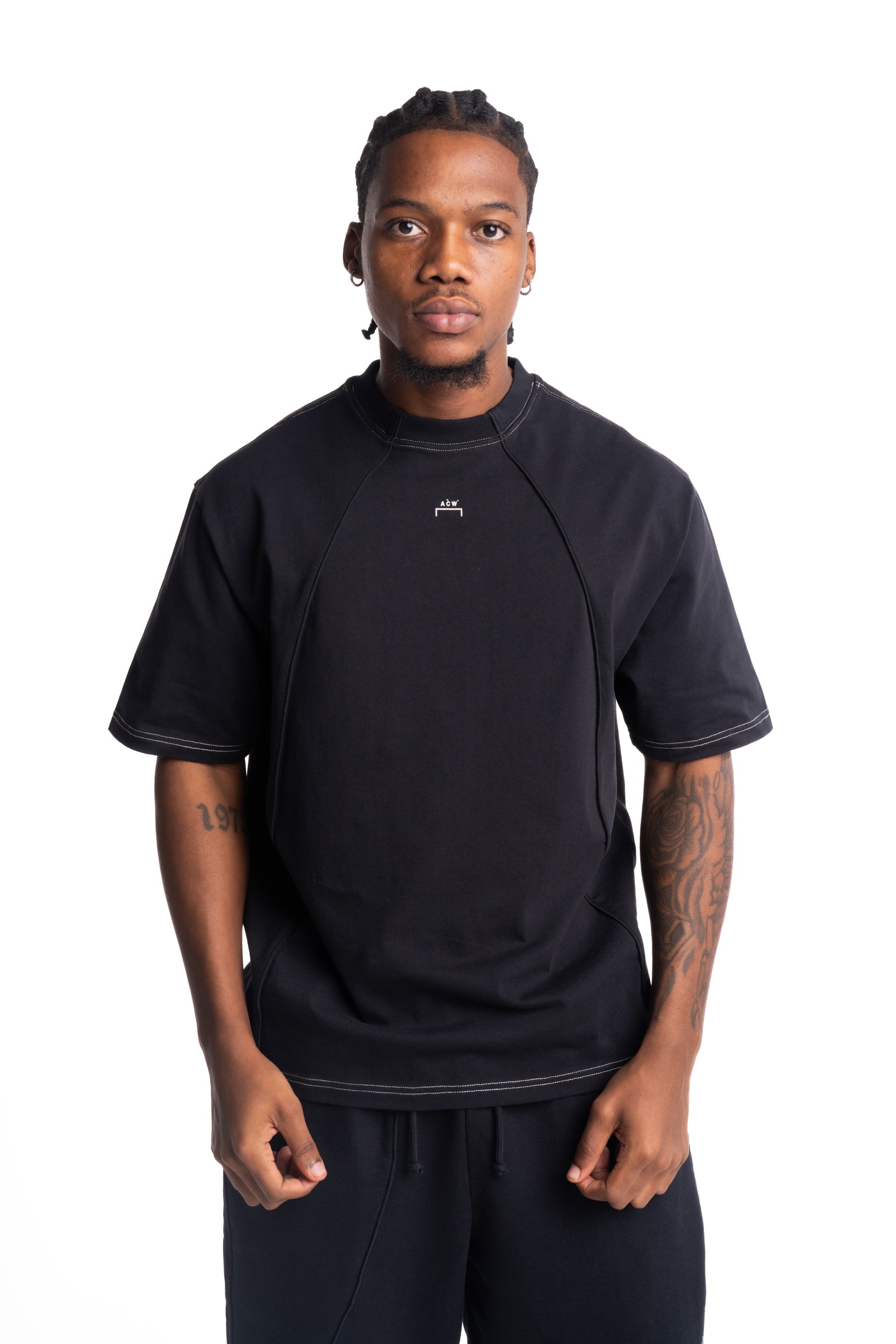 A Cold Wall Men's Millbank T Shirt | ACWMTS2300-50-Onyx