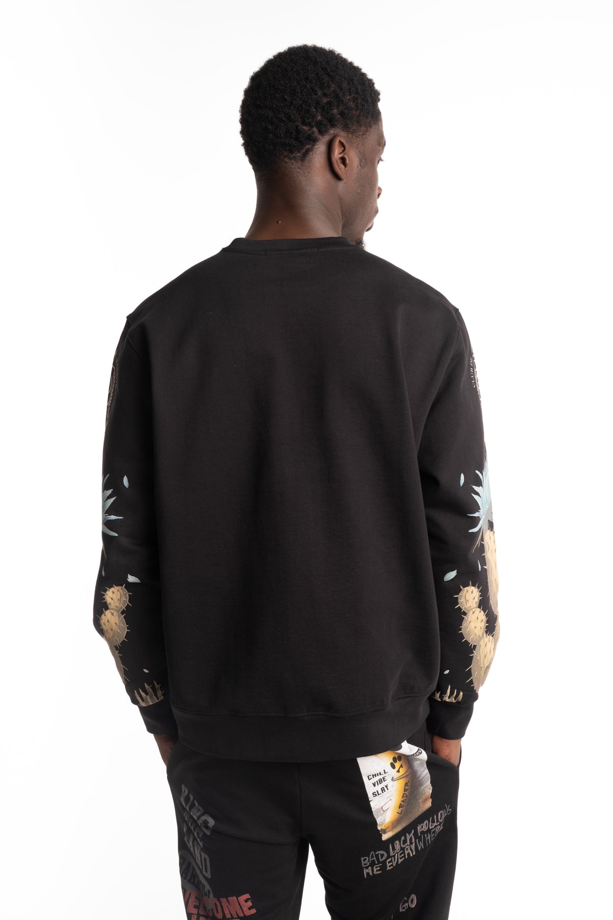 Barrow Men's Sweatshirt | S6BWUASW067-Black