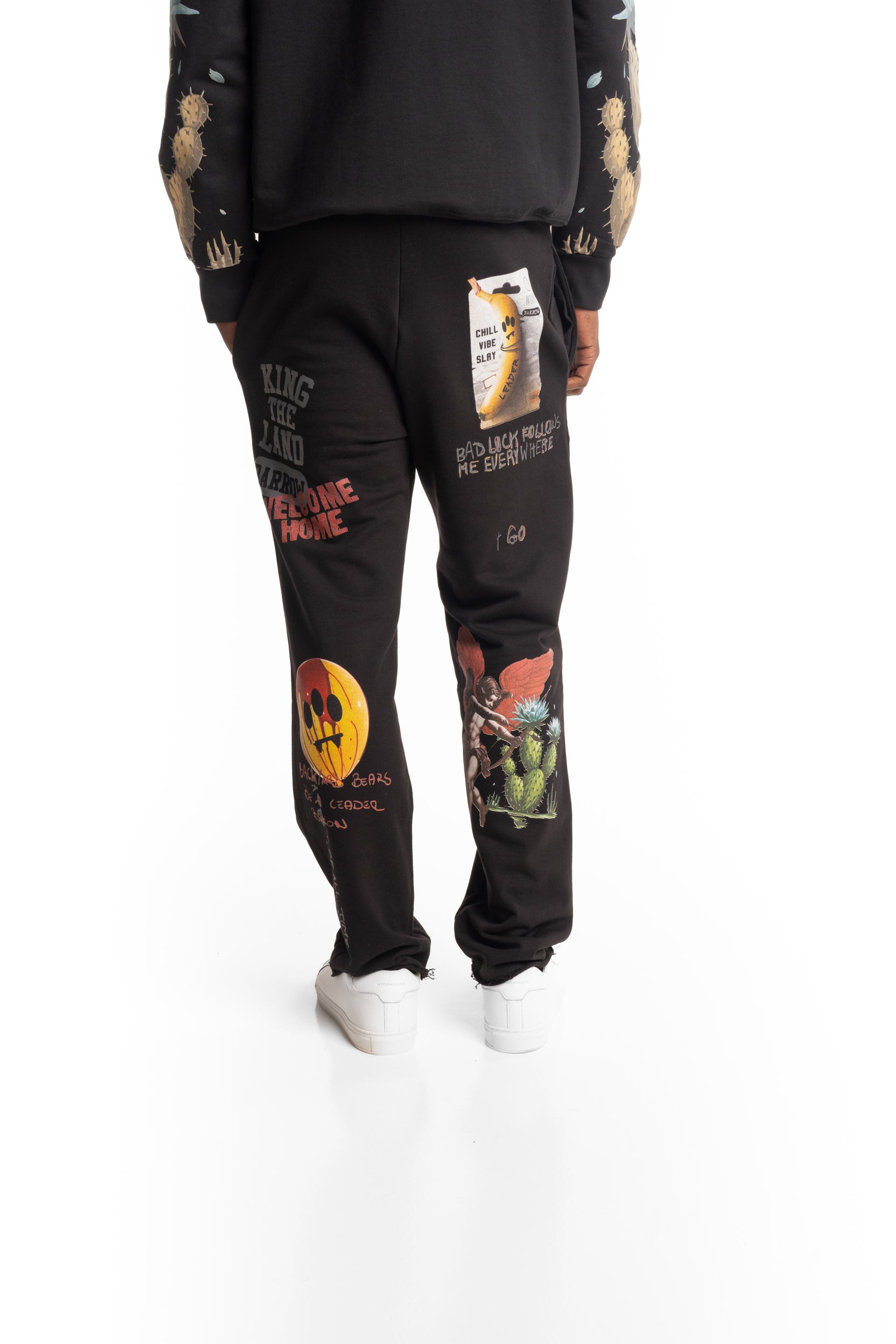 Barrow Men's Sweatpants | S6BWUAFP035-Black