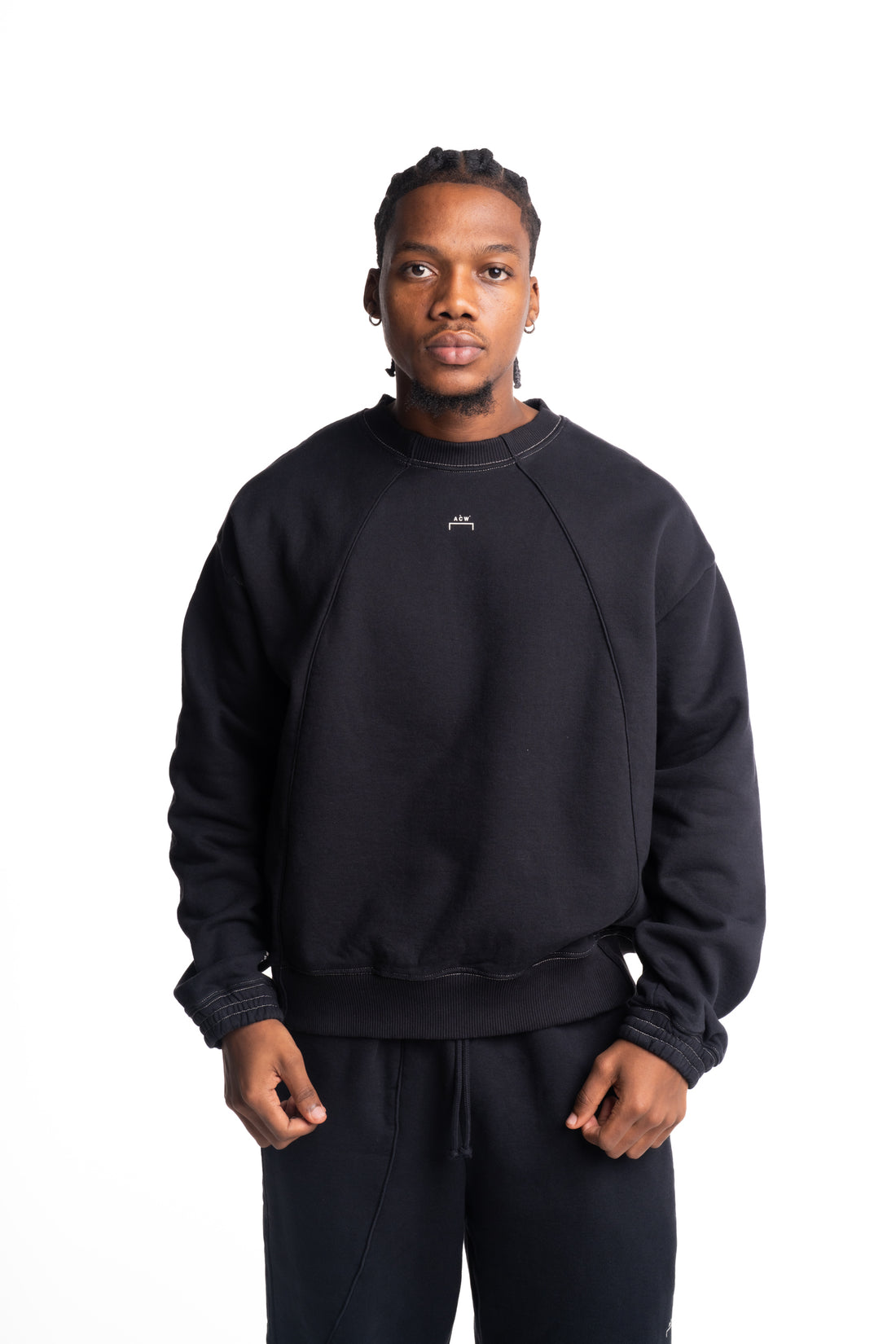 A Cold Wall Men's Millbank Crewneck | ACWMW2300-50-Onyx