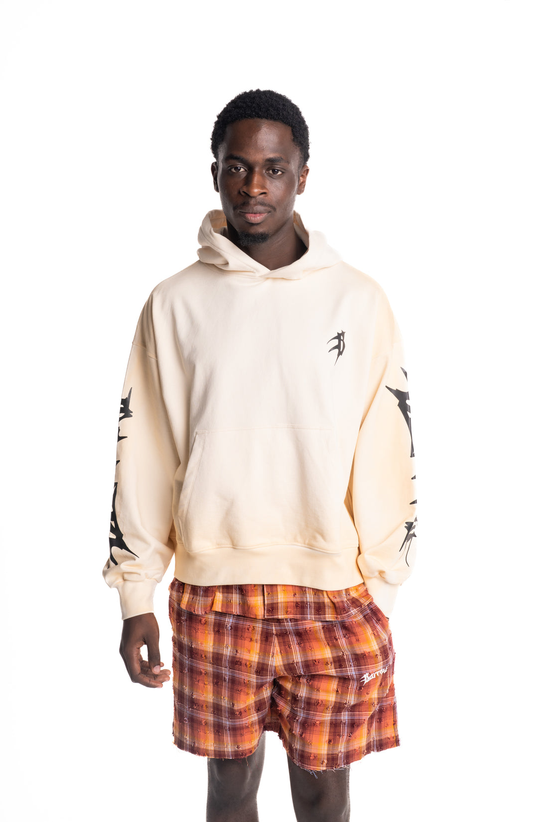Barrow Men's Hoodie | S6BWUAHS021-Cream