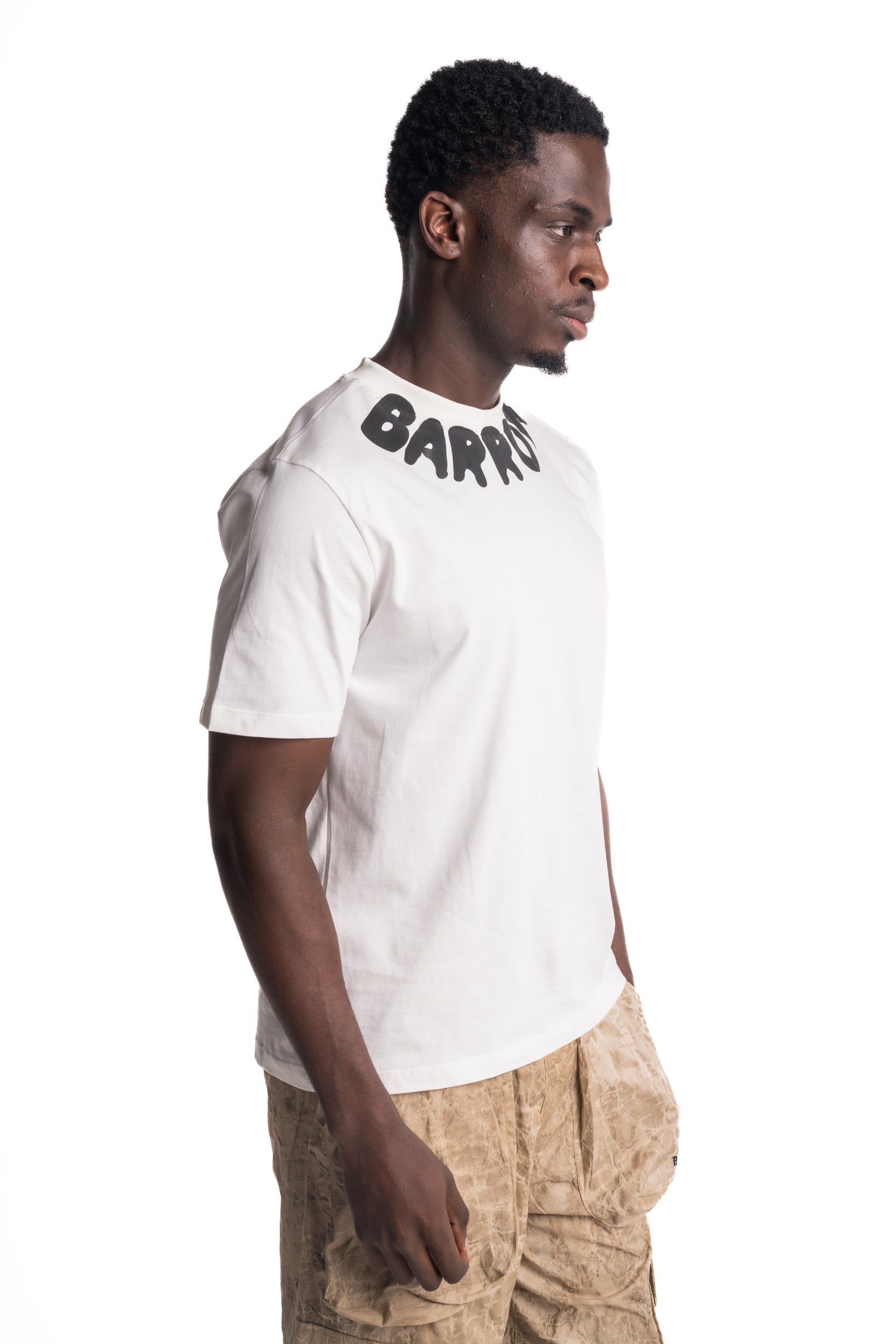 Barrow Men's Jersey T Shirt | S6BWUATH071-Coconut