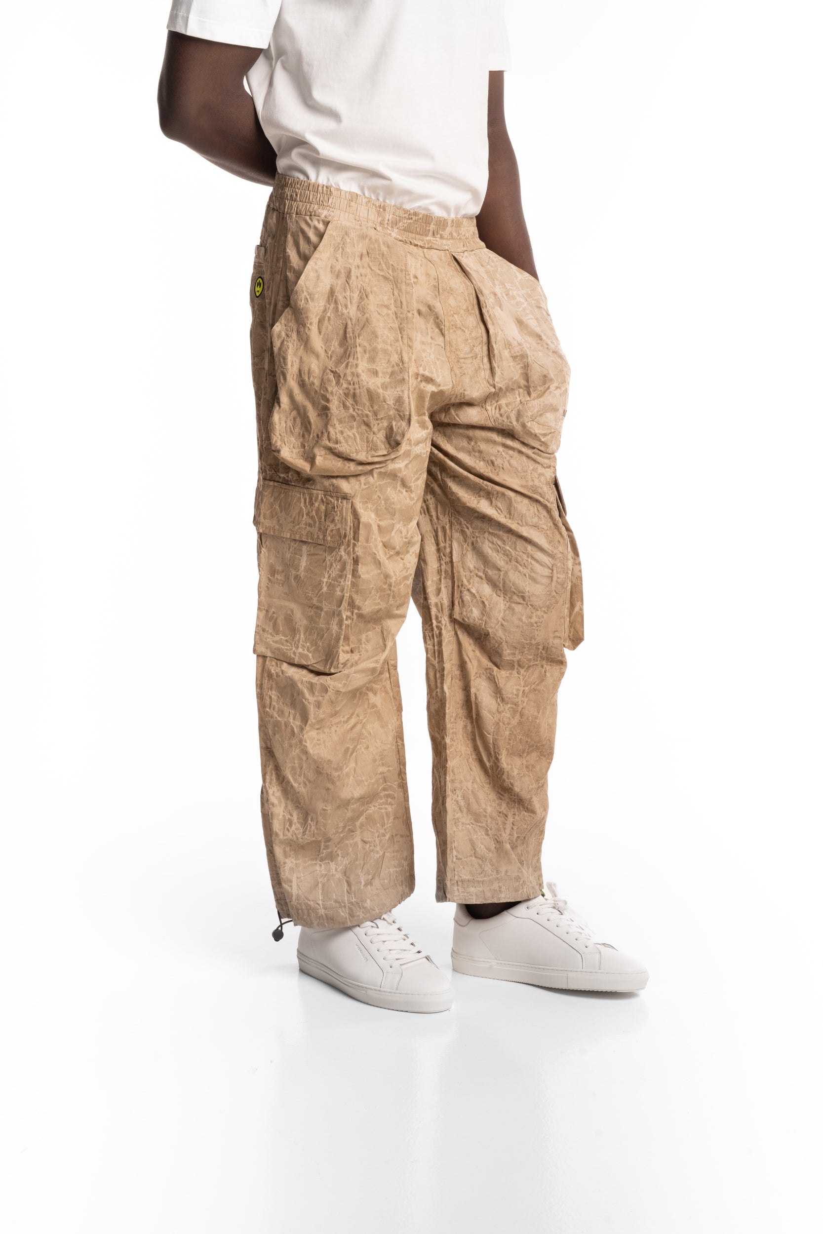Barrow Men's Gabardine Pants | S6BWUAPA046-Sand