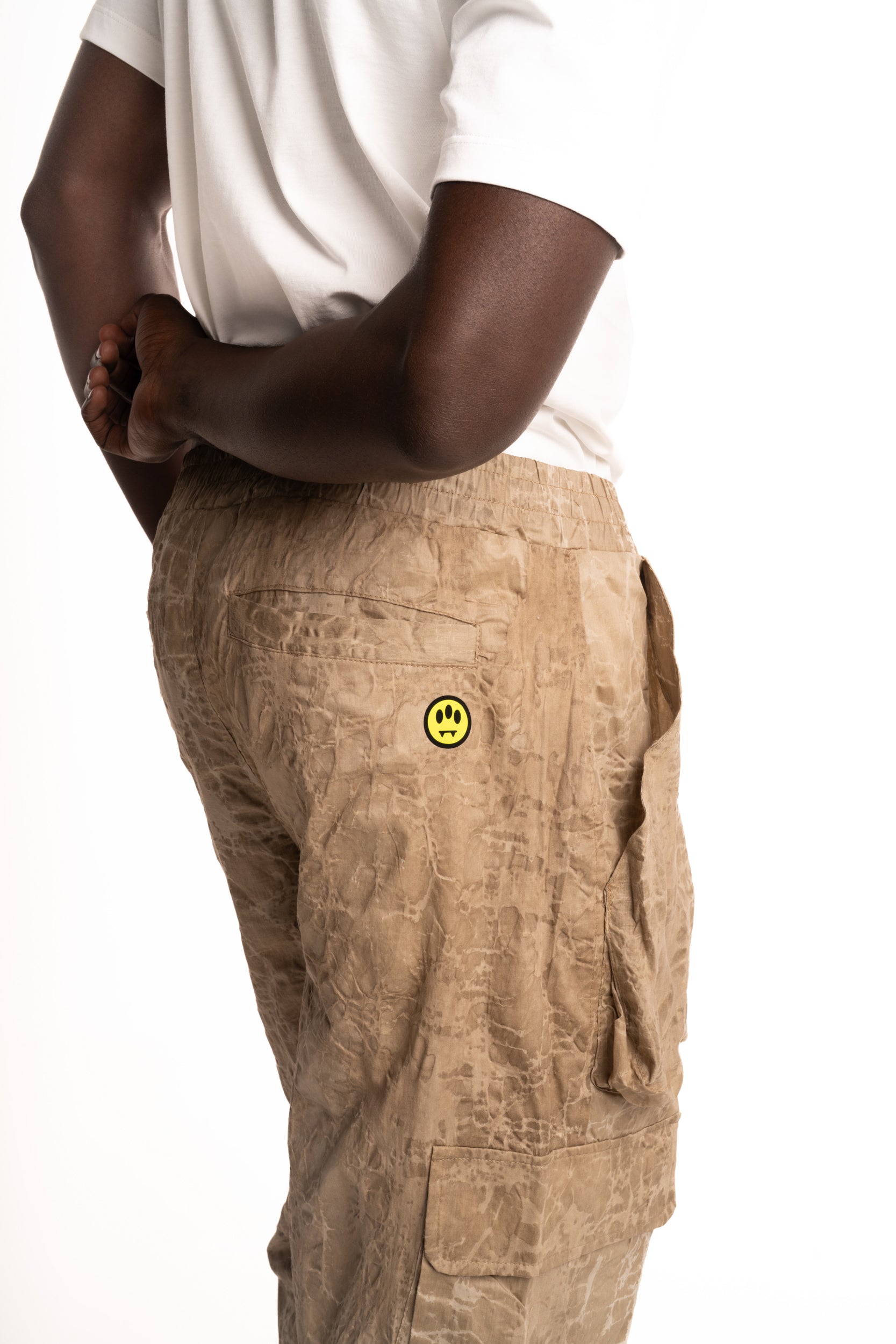 Barrow Men's Gabardine Pants | S6BWUAPA046-Sand