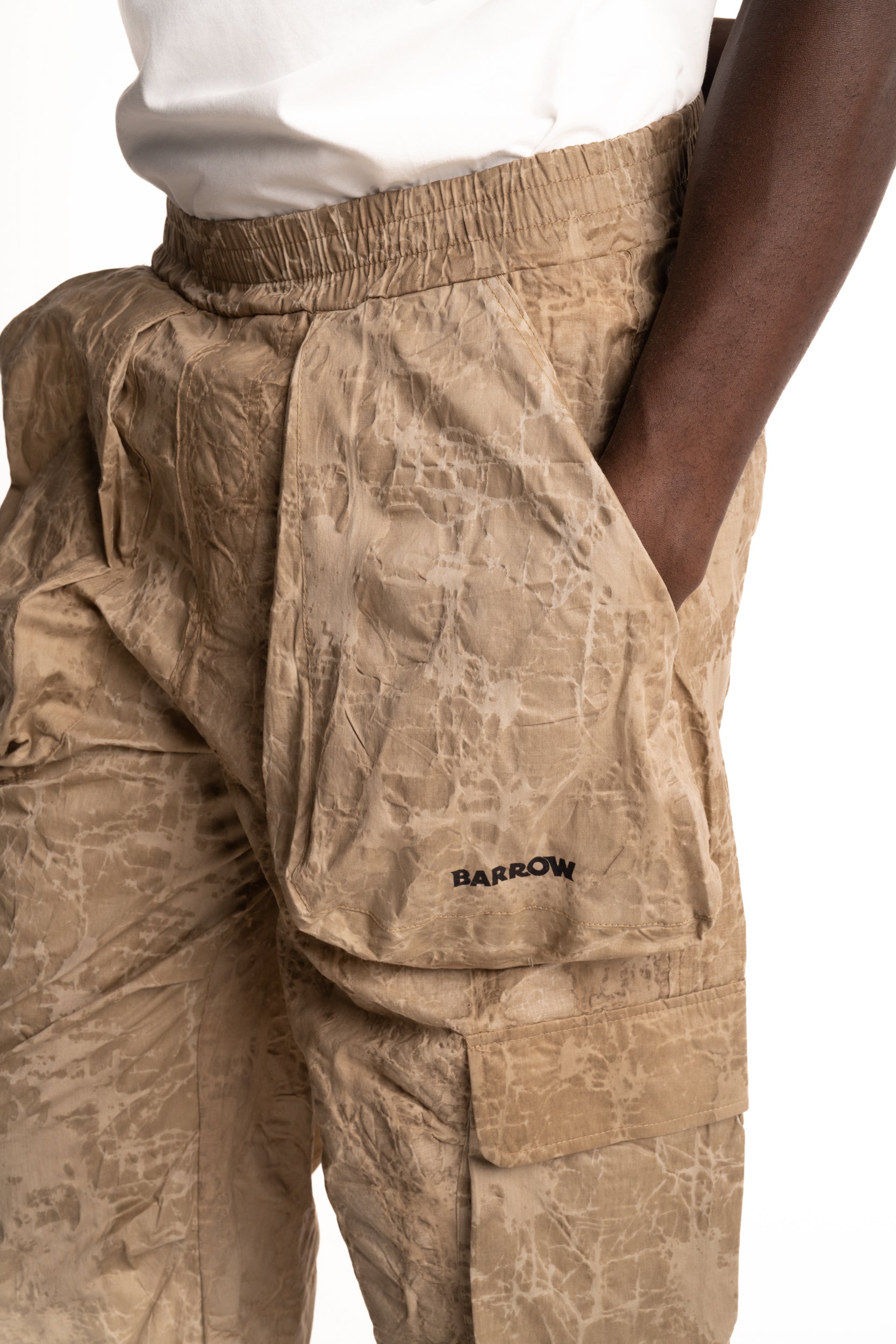 Barrow Men's Gabardine Pants | S6BWUAPA046-Sand