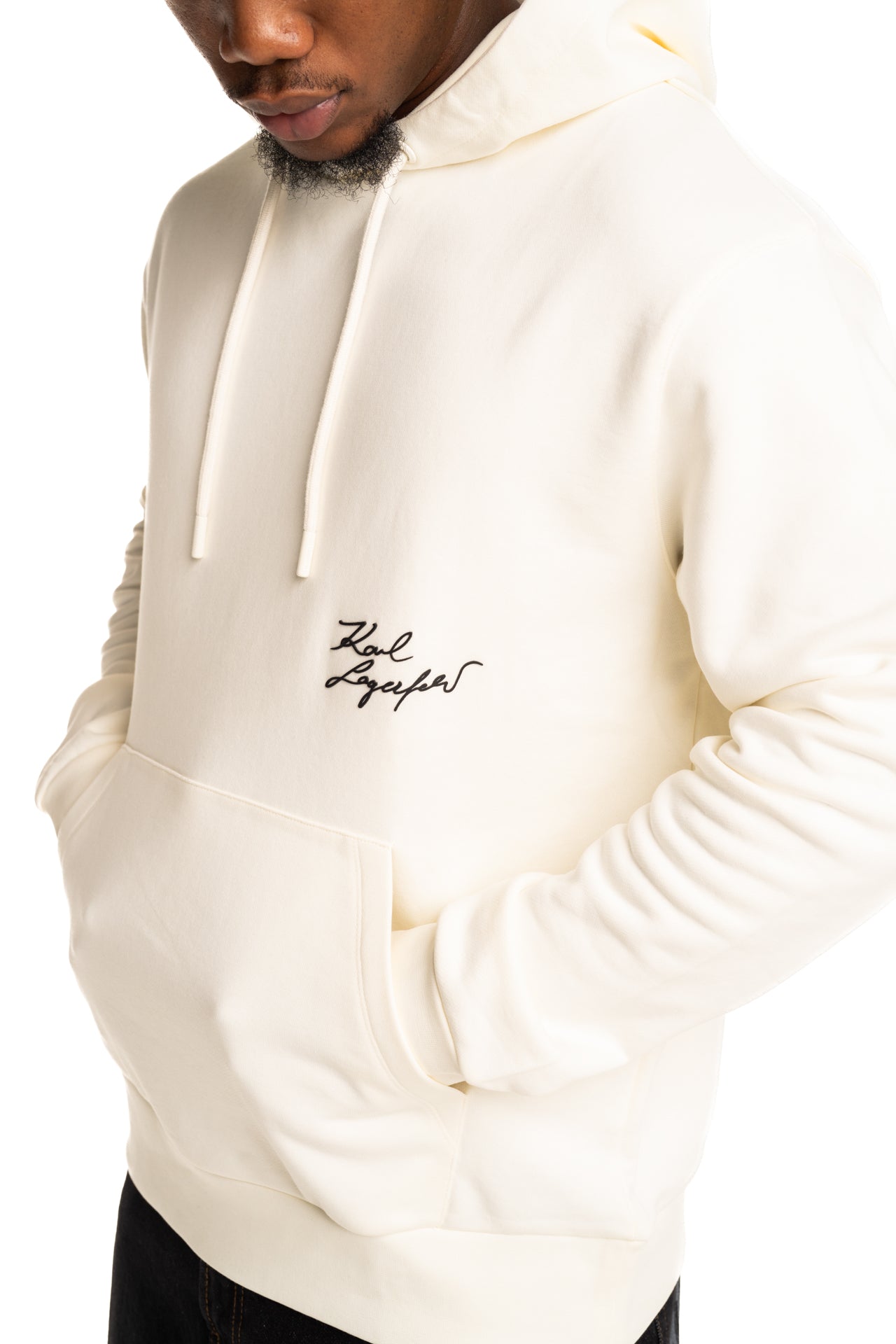 Karl Lagerfeld Mens Sweat Hoodie Champagne | 705114562900-80
