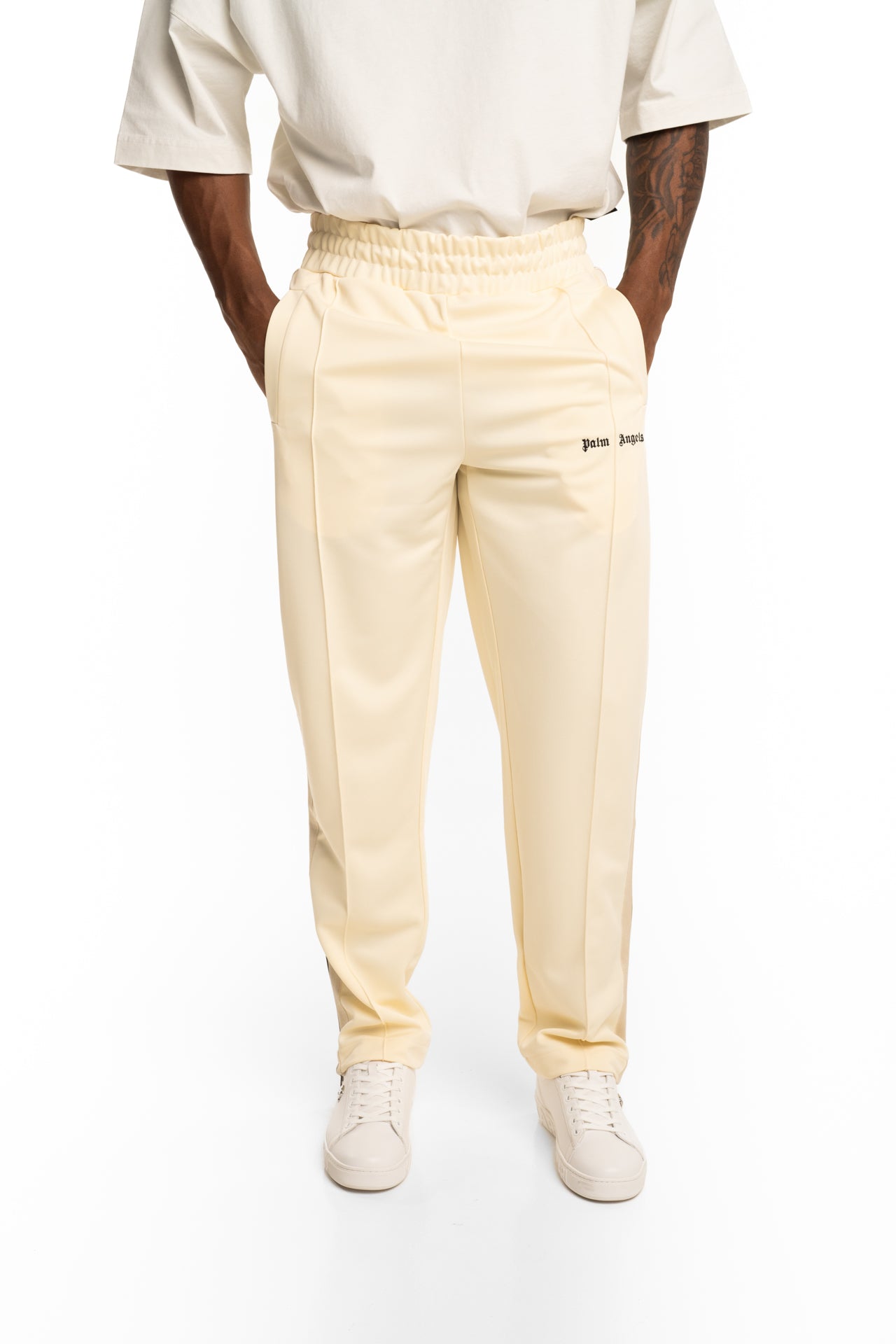 Palm Angels Men's Classic Logo Track Pants | PMCJ020S26FAB001-0B10
