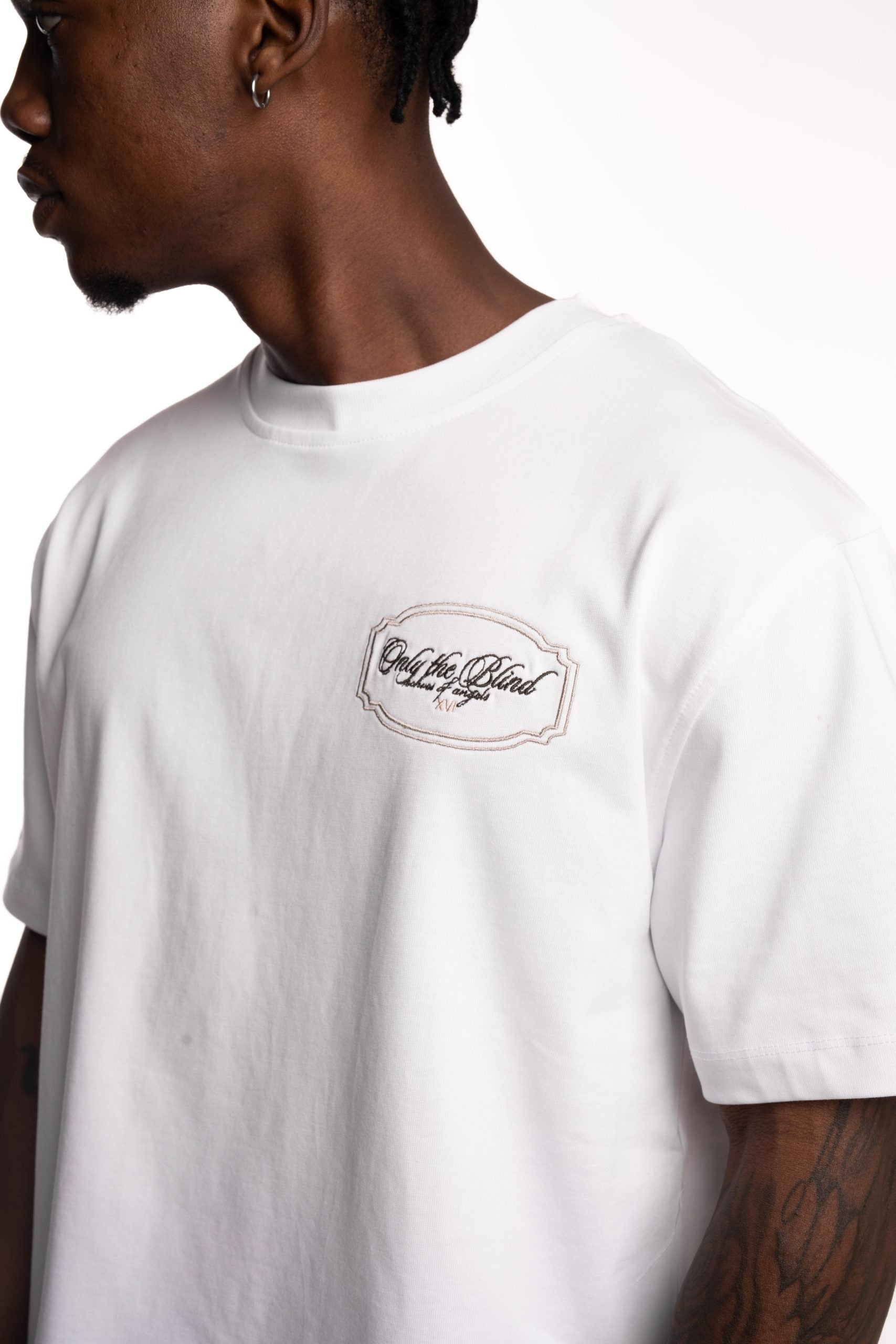 Only The Blind White Dusk Echoes Of Angels T Shirt | OTB-T1600
