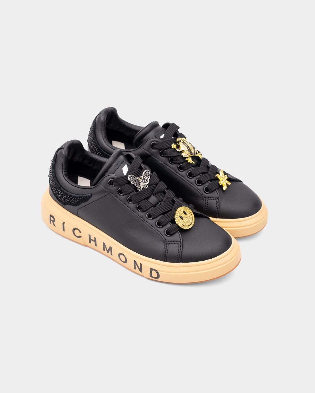 John Richmond Ladies Action Black Sneaker | 32504-D
