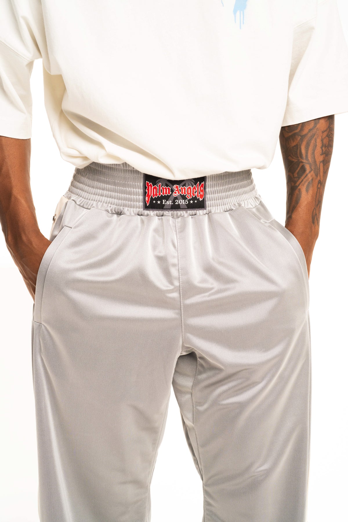 Palm Angels Mens S Boxe Track Pants | PMCJ04IS26FAB002-7210