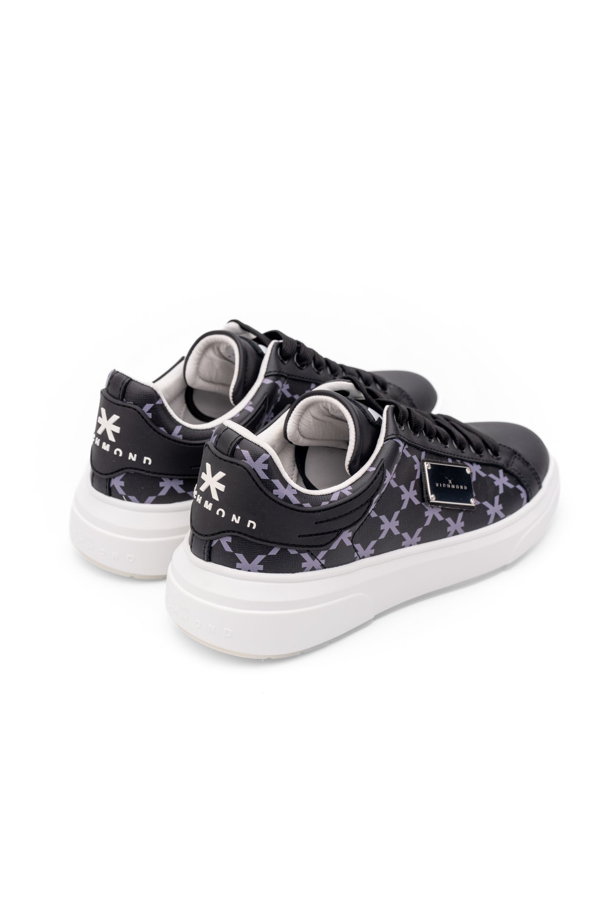 John Richmond Ladies Action Leather Black Sneaker | 30921-C