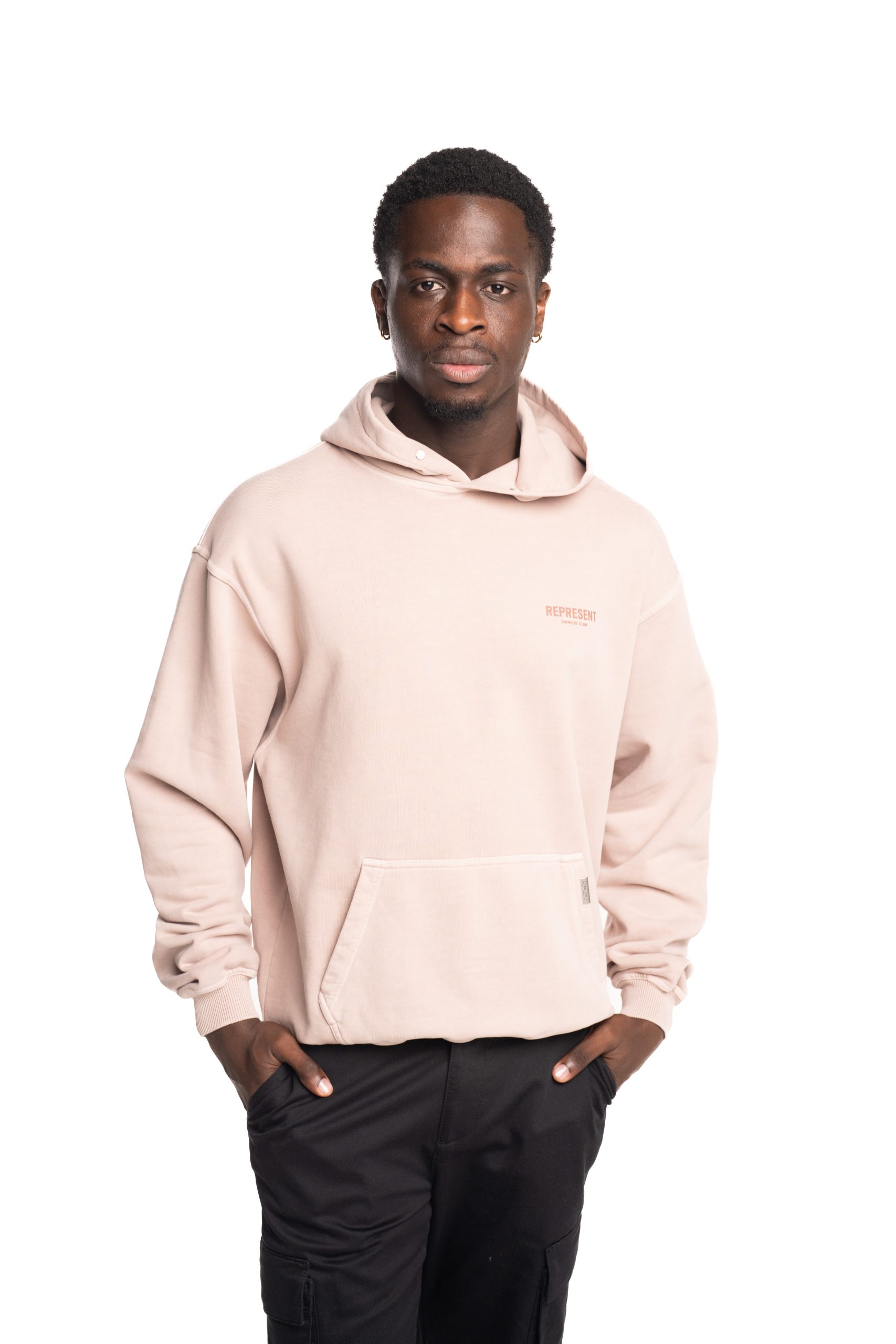 (Core) Represent Men's Owners Club Hoodie | OCM41113-322-Dusty Mauve
