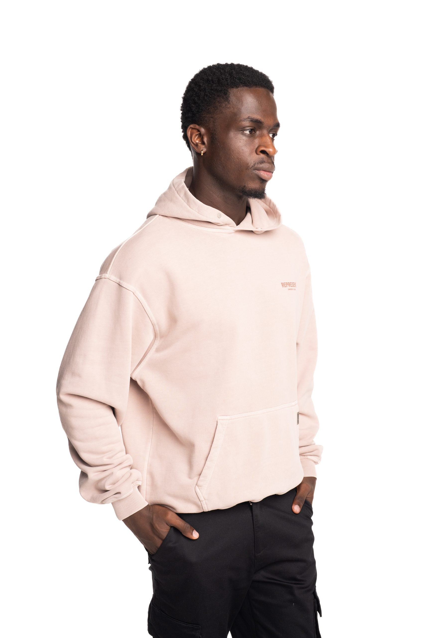 (Core) Represent Men's Owners Club Hoodie | OCM41113-322-Dusty Mauve
