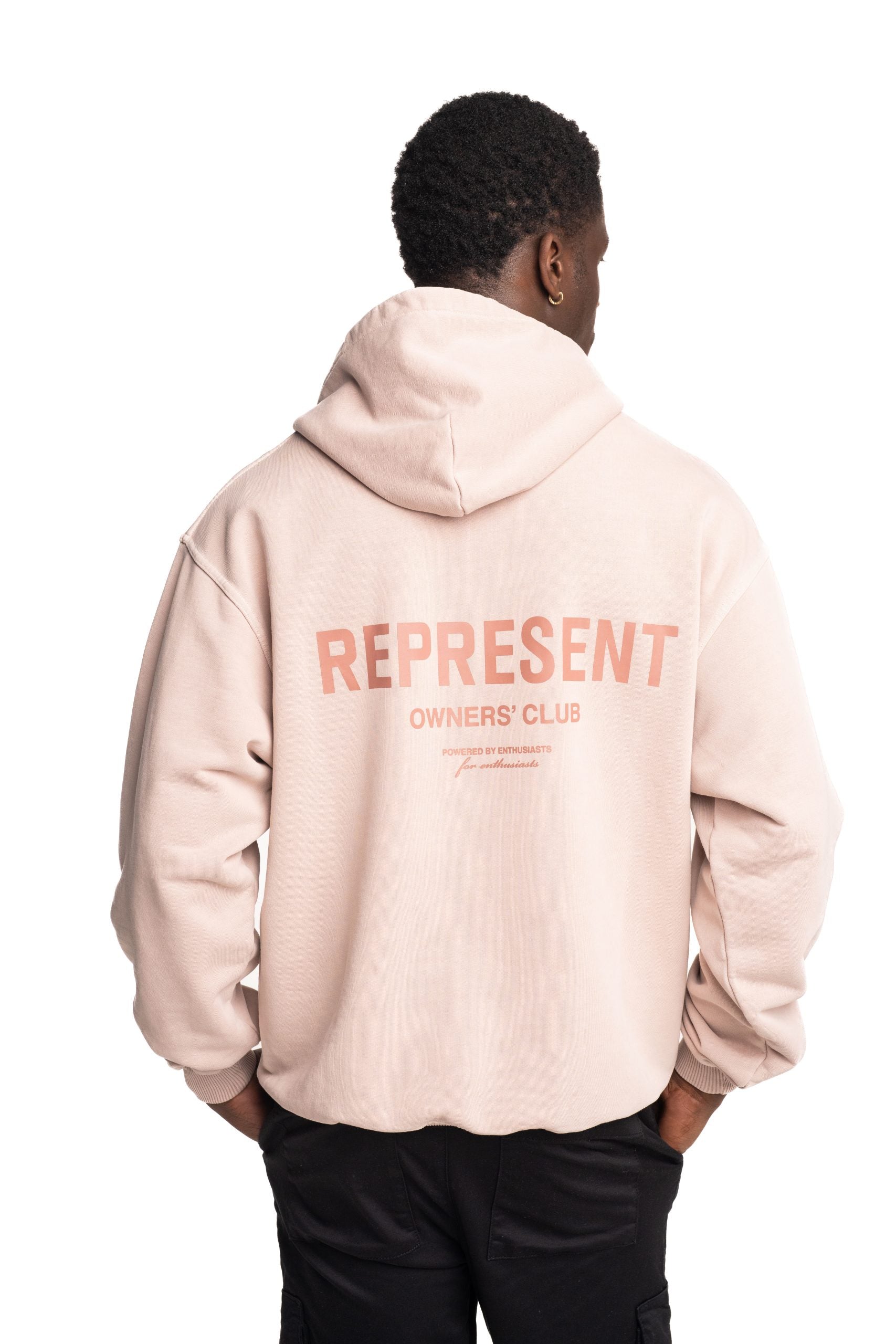 (Core) Represent Men's Owners Club Hoodie | OCM41113-322-Dusty Mauve