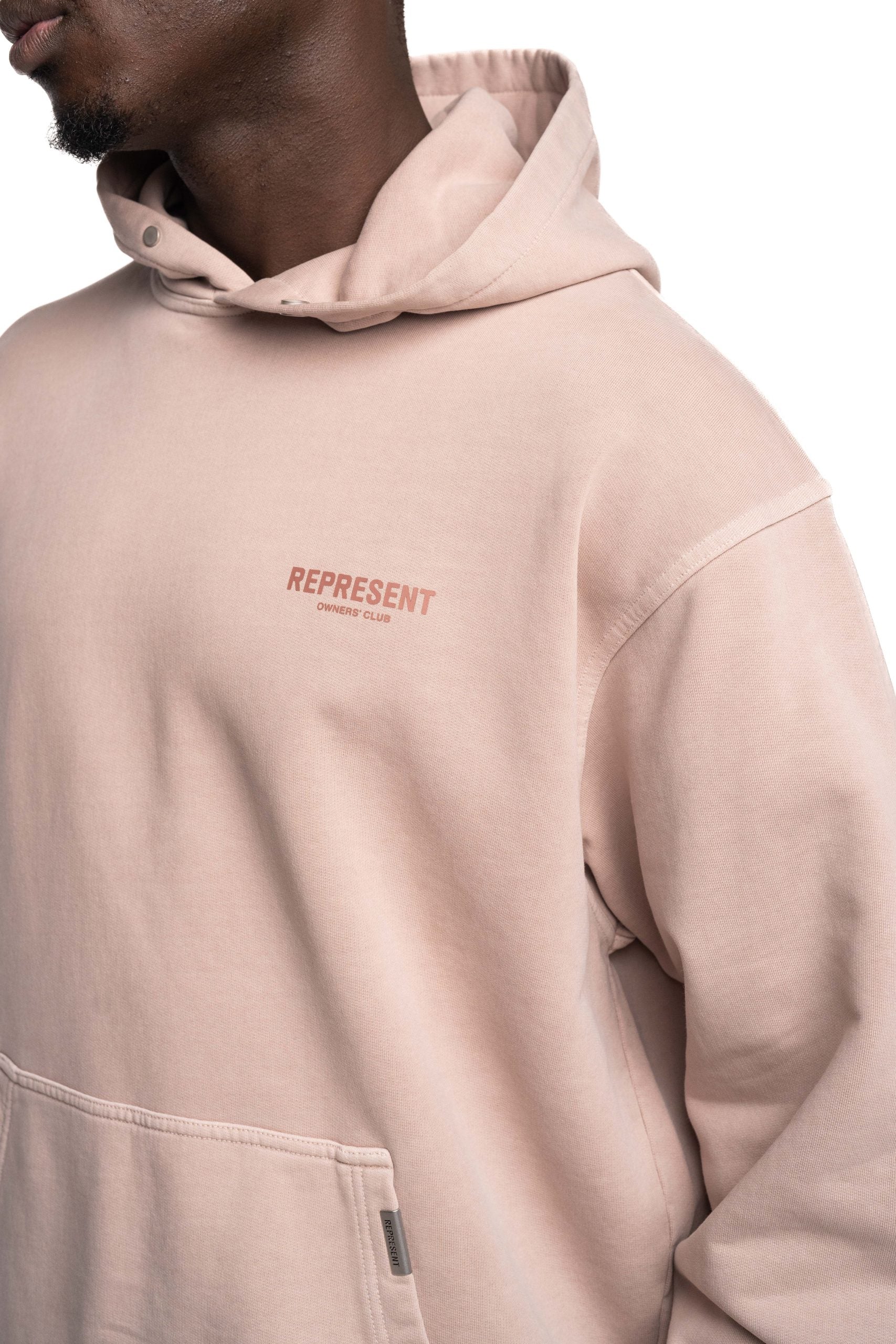 (Core) Represent Men's Owners Club Hoodie | OCM41113-322-Dusty Mauve