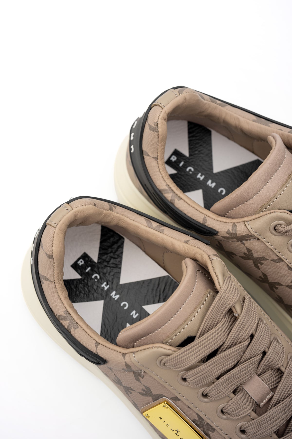 John Richmond Ladies Action Beige Sneaker | 32501-A