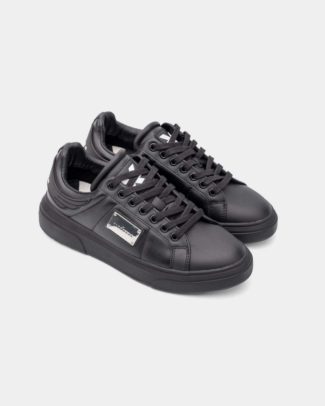 John Richmond Ladies Action Black Sneaker | 32502-B