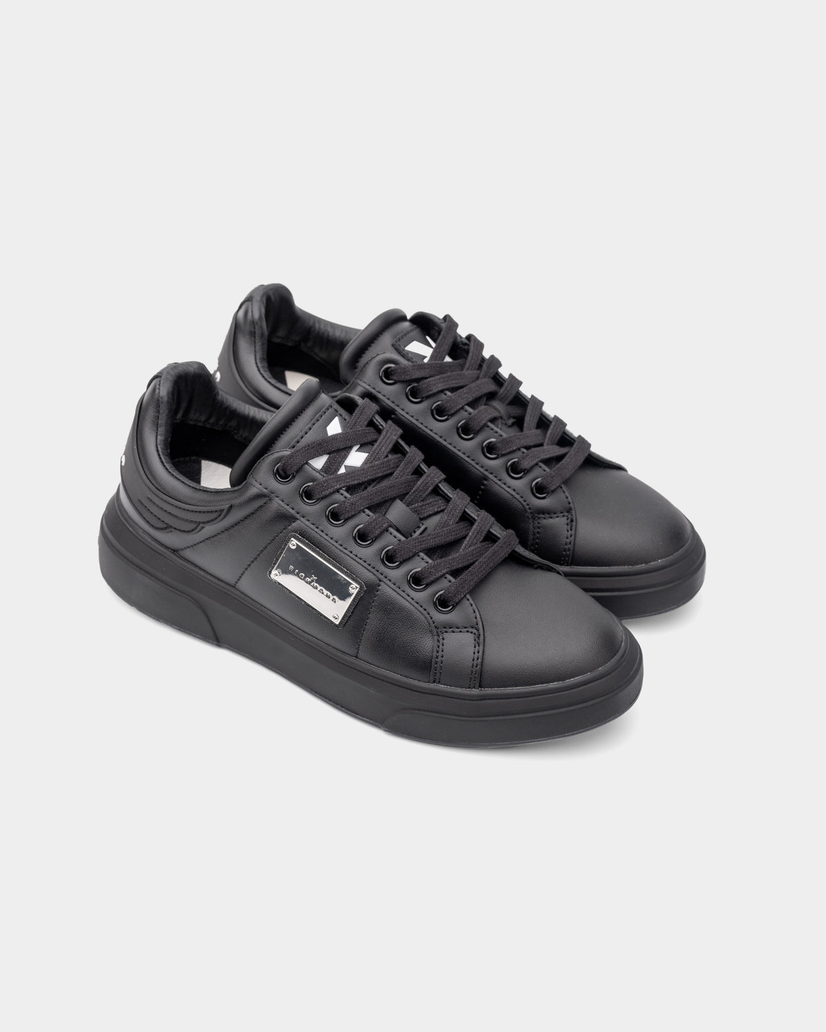 John Richmond Ladies Action Black Sneaker | 32500-B