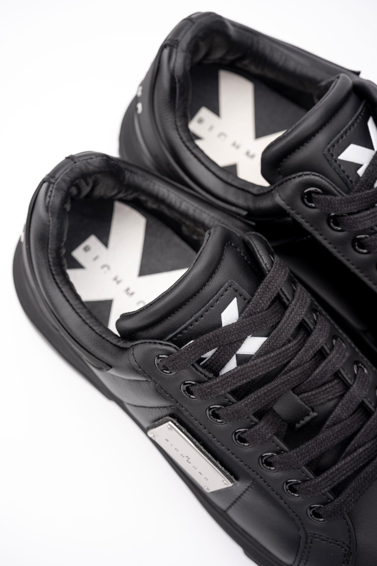 John Richmond Ladies Action Black Sneaker | 32500-B