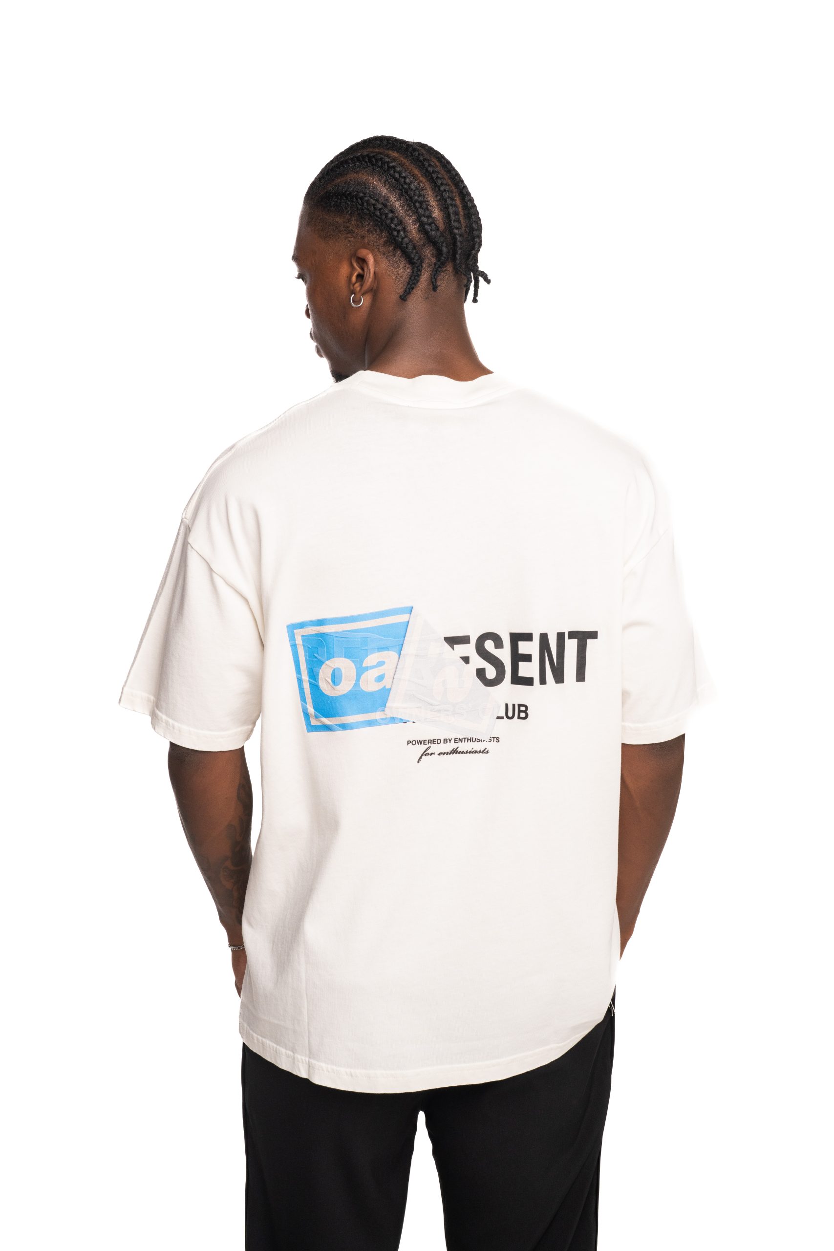 Represent Men's Oasis Owners Club T Shirt | OCM100009-72-Flat White