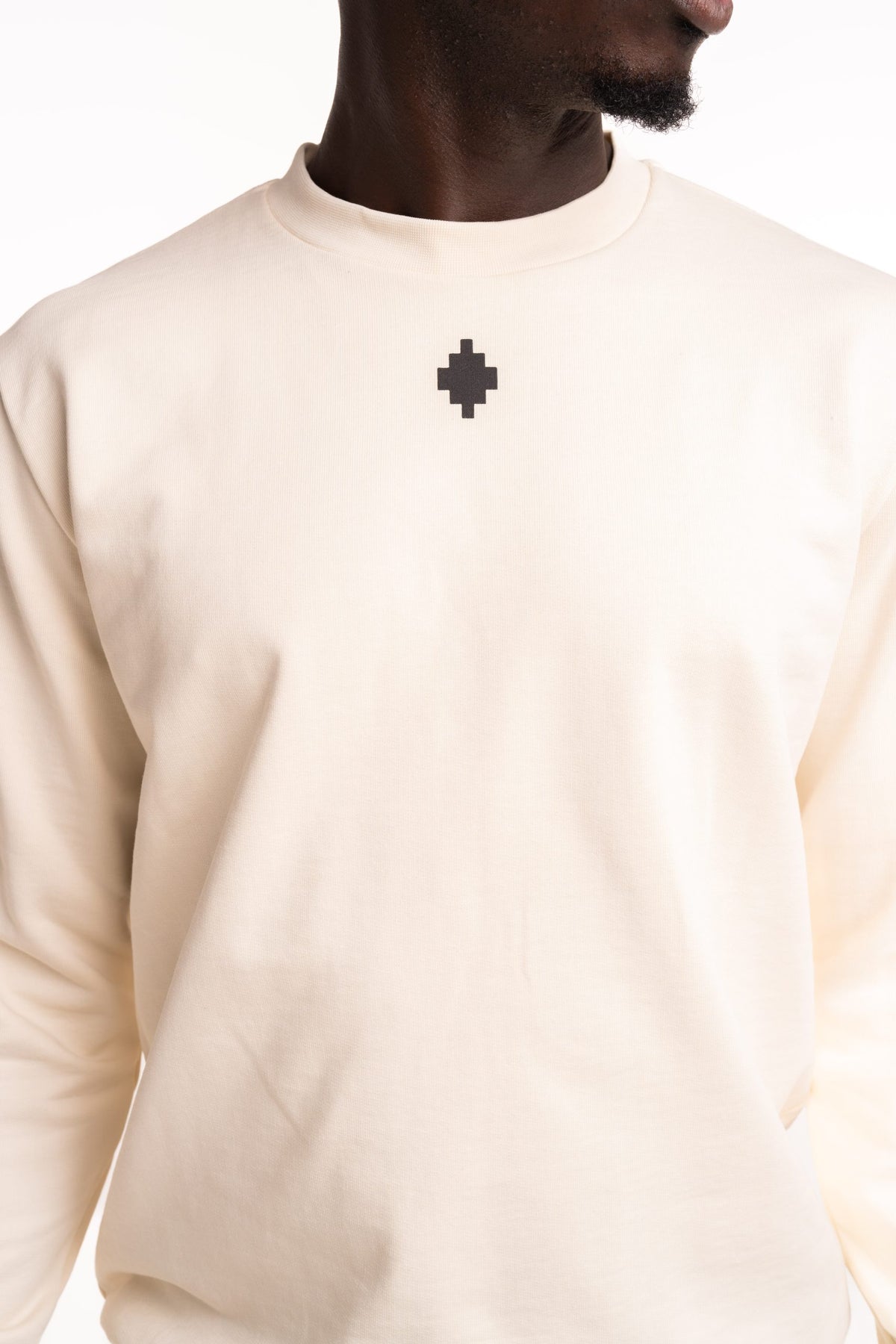 County Of Milan Men's Sweatshirt Coconut | S6CMMASW099-412