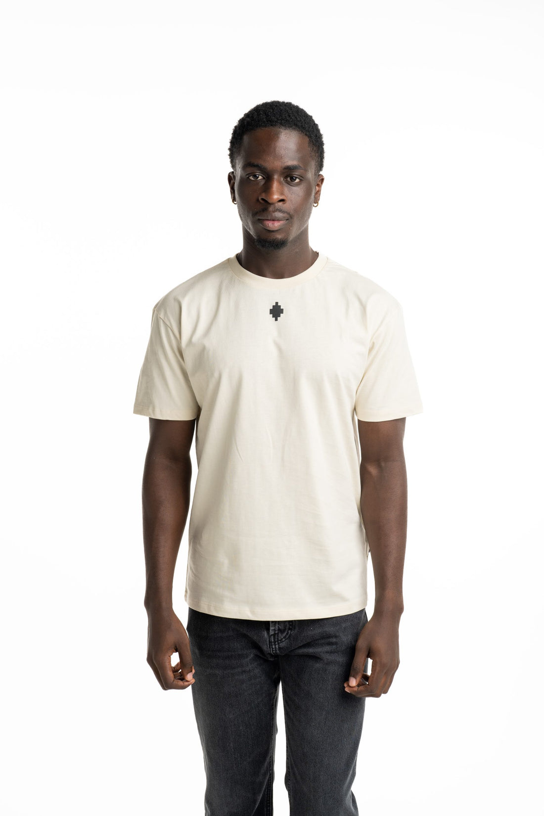 County Of Milan Men's T Shirt Coconut | S6CMMATH096-412