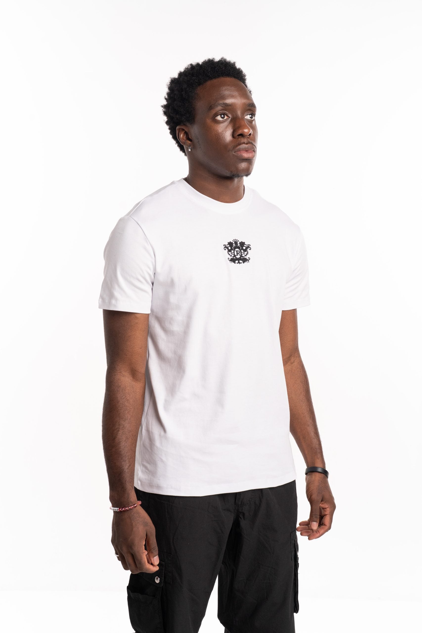 John Richmond Men's Eumin Regular T-Shirt | RMP25191TSTG White