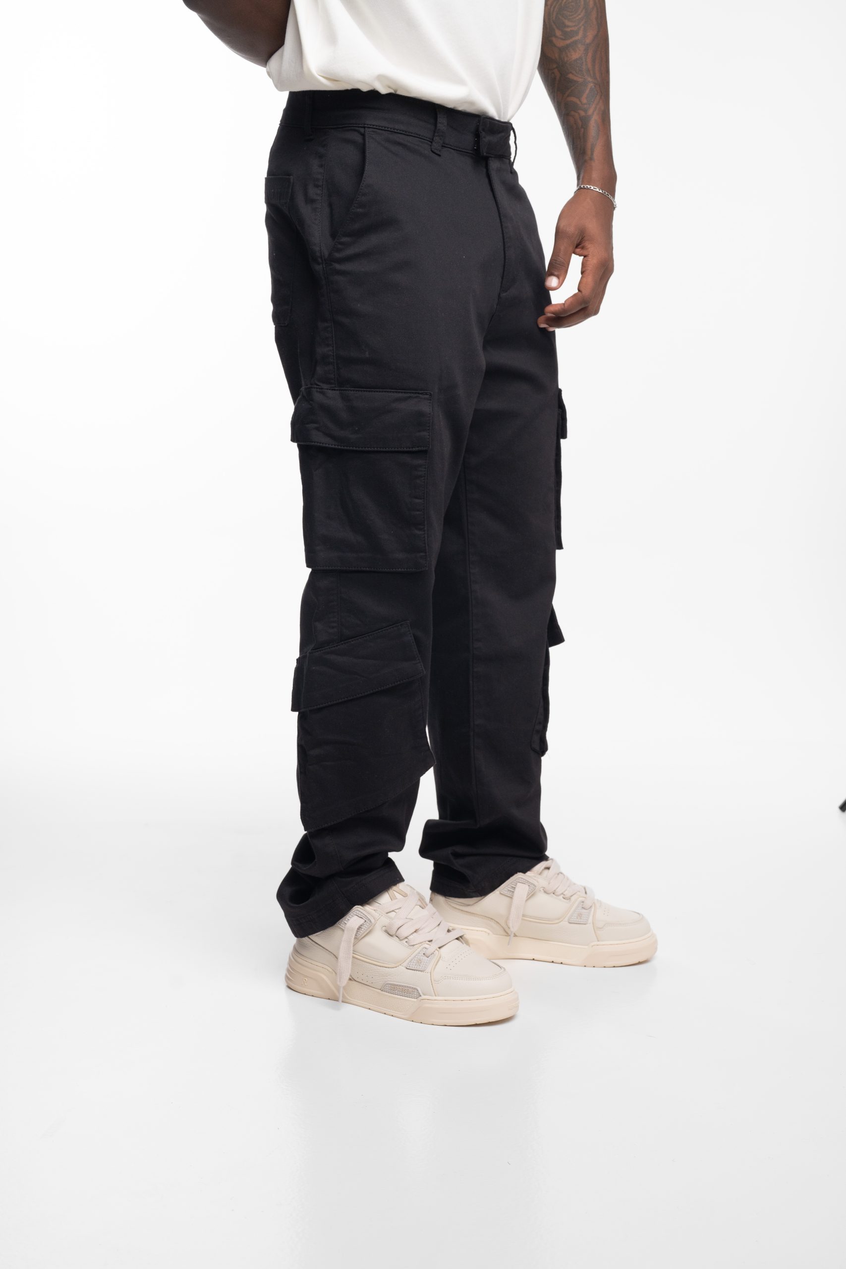 Represent Men's Cargo Pant | MLM100096-01-Jet Black
