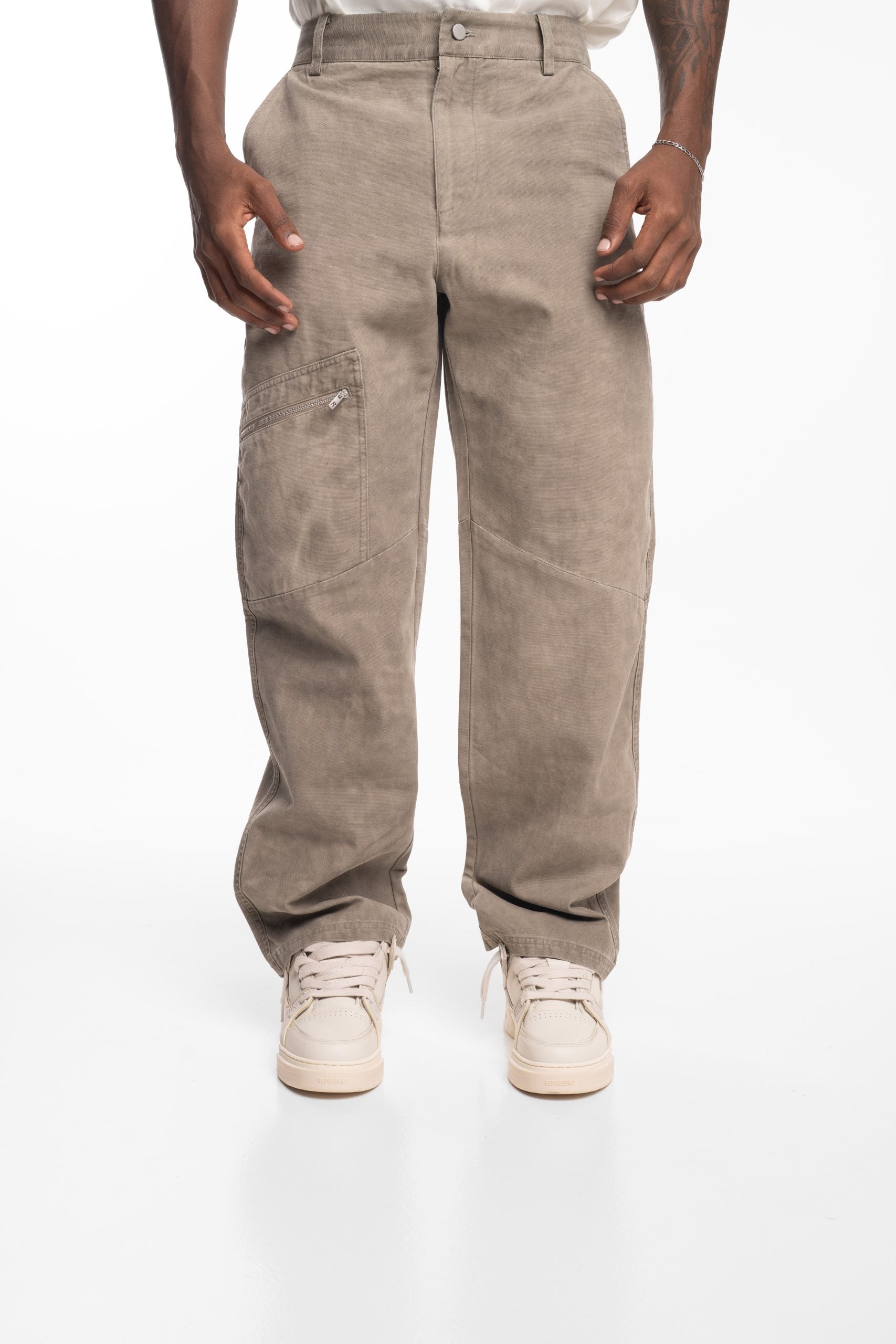 Represent Men's Workwear Pant | MLM100356-59-Dark Olive