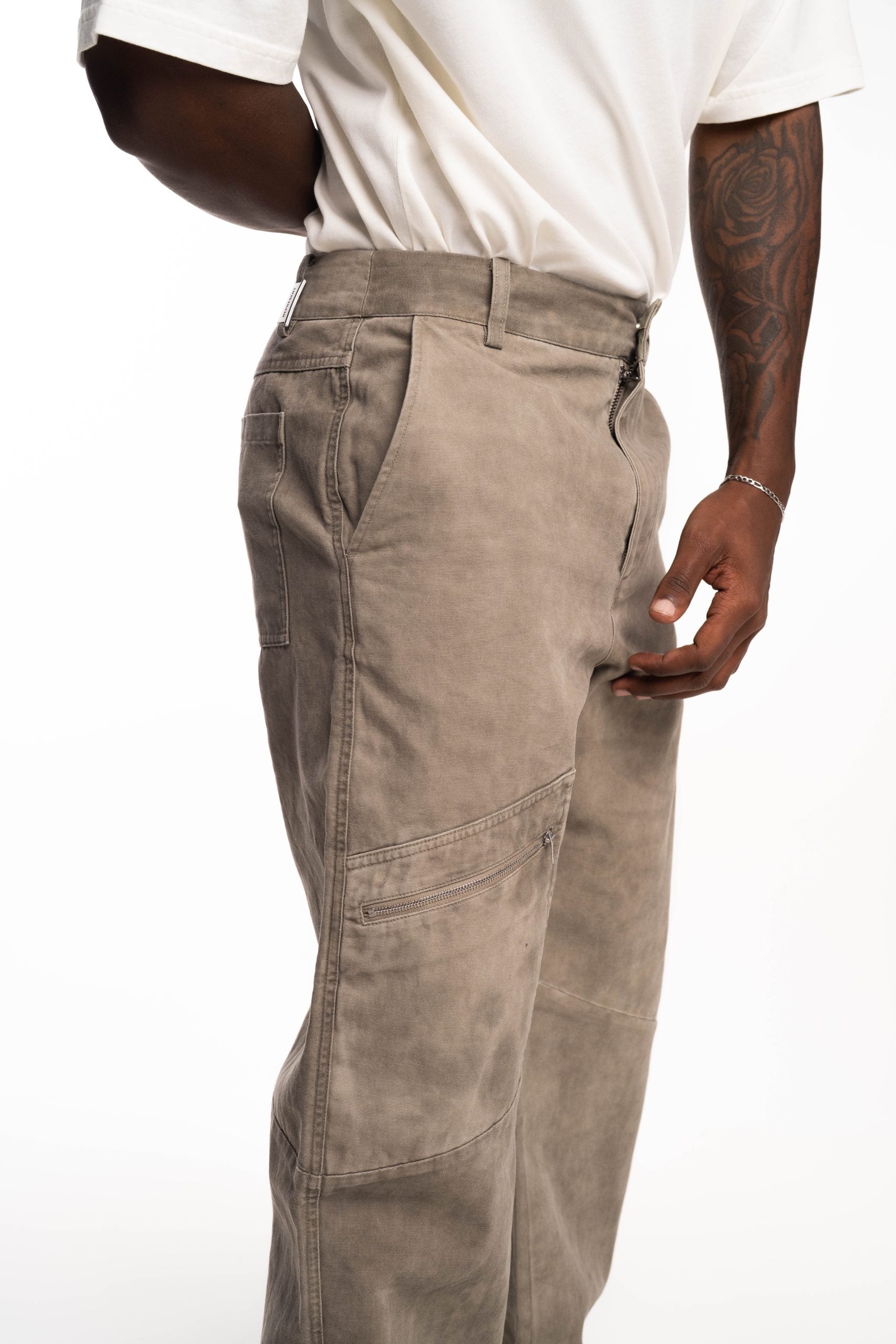 Represent Men's Workwear Pant | MLM100356-59-Dark Olive