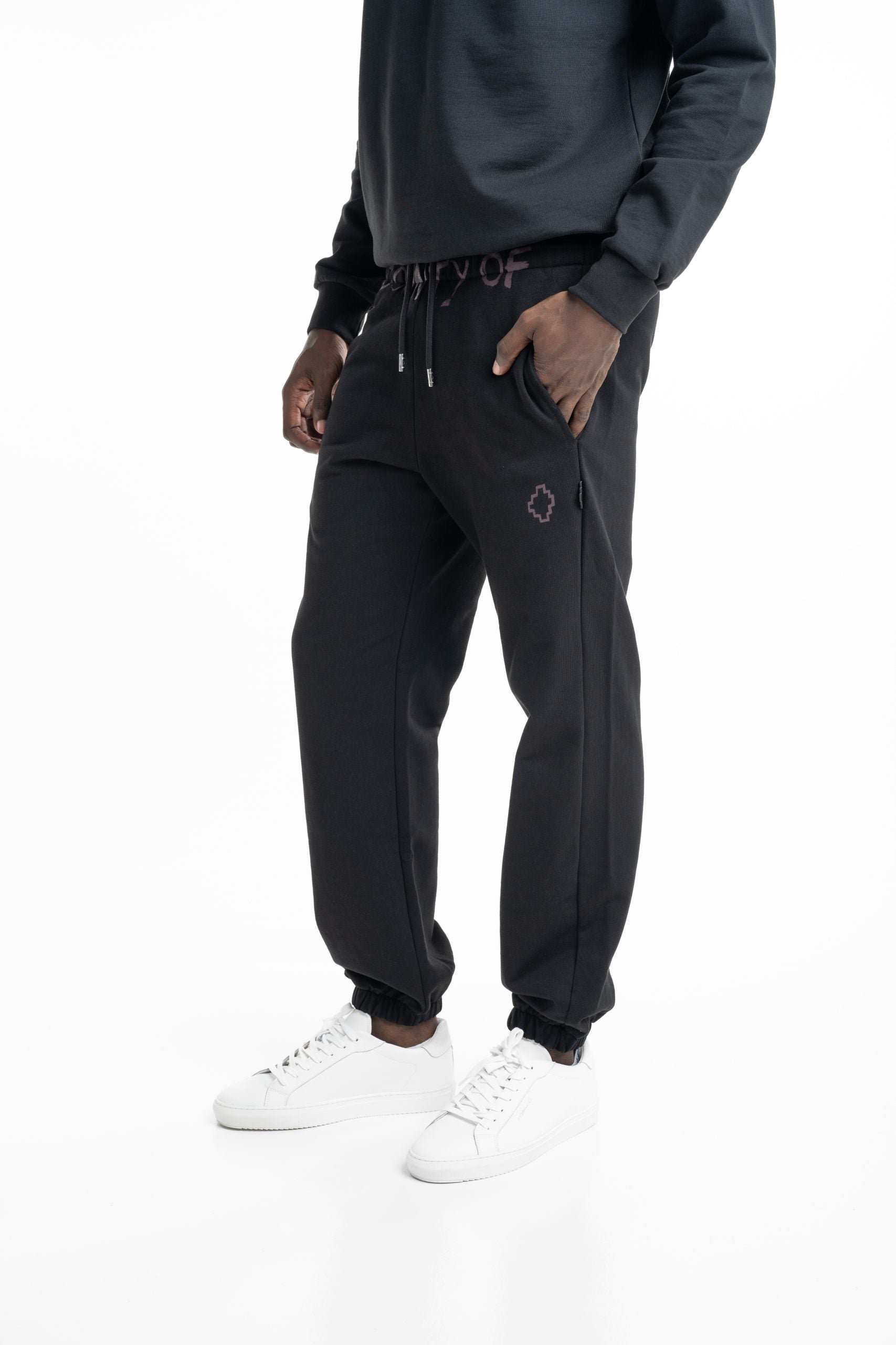 County Of Milan Men's Sweatpants Black | S6CMMAFP090-110