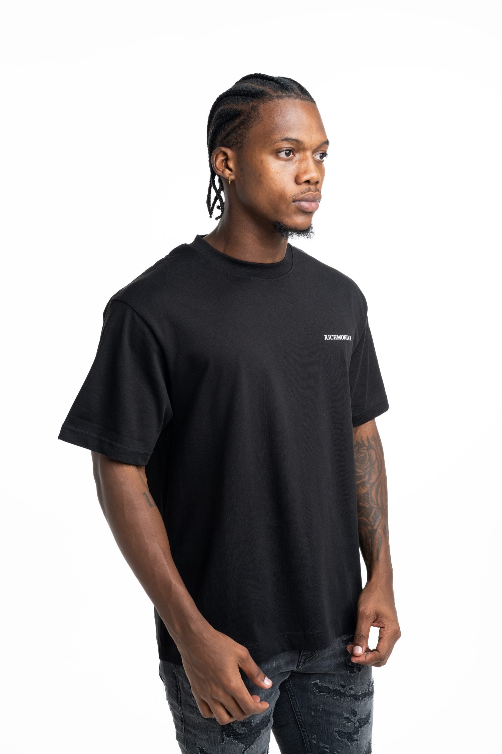 John Richmond Men's Semio T Shirt | UMP26027TSJSC-Black