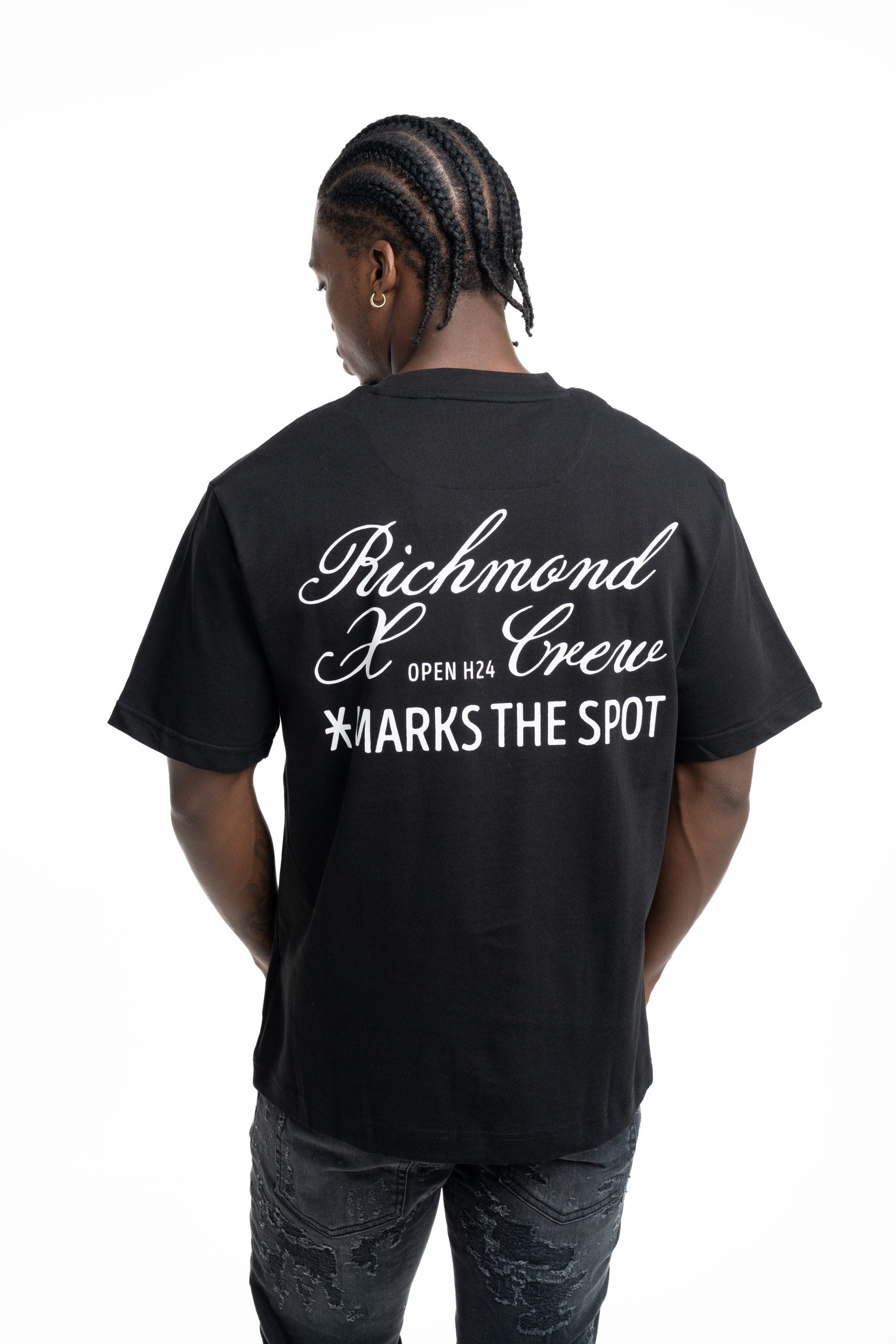 John Richmond Men's Semio T Shirt | UMP26027TSJSC-Black