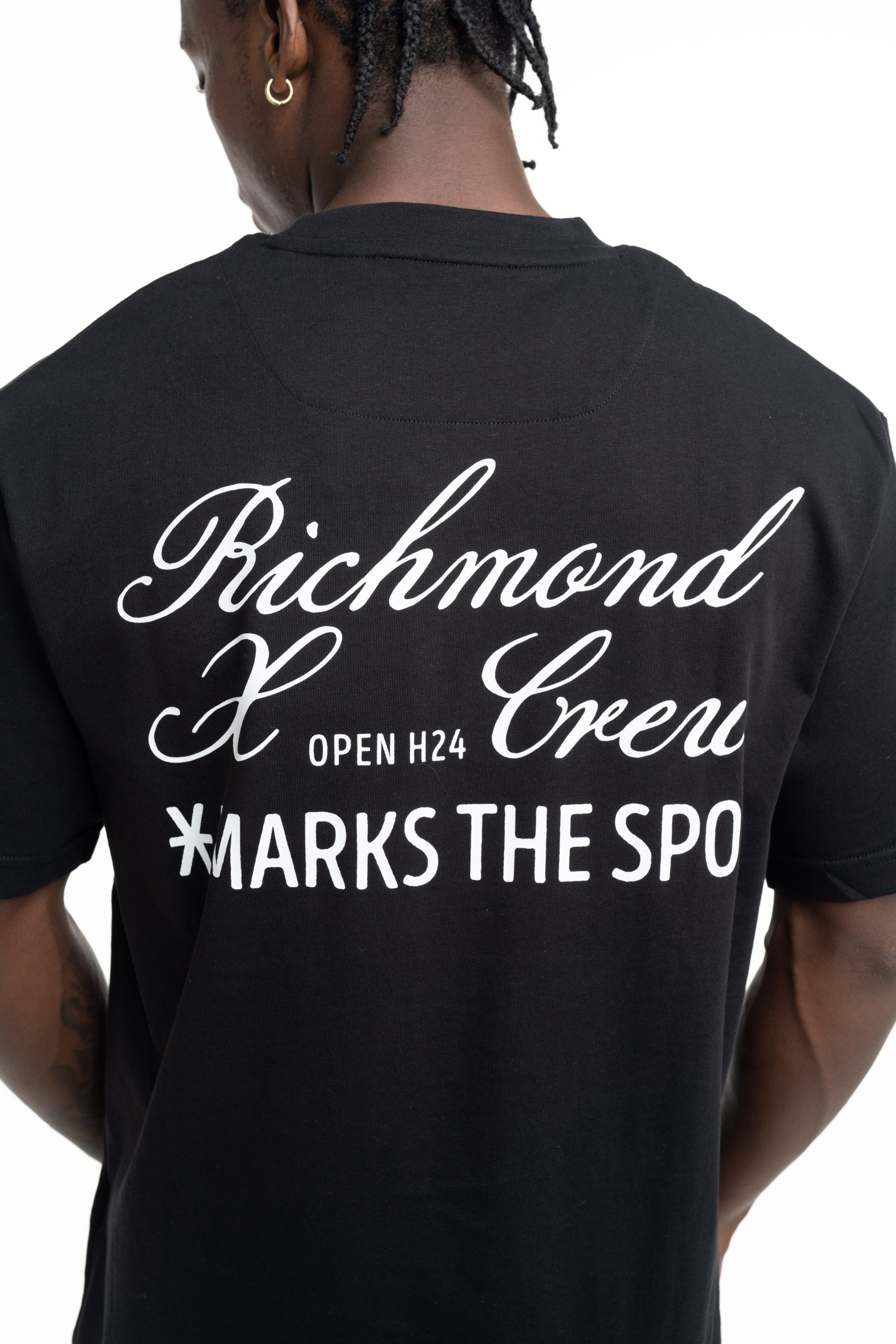 John Richmond Men's Semio T Shirt | UMP26027TSJSC-Black