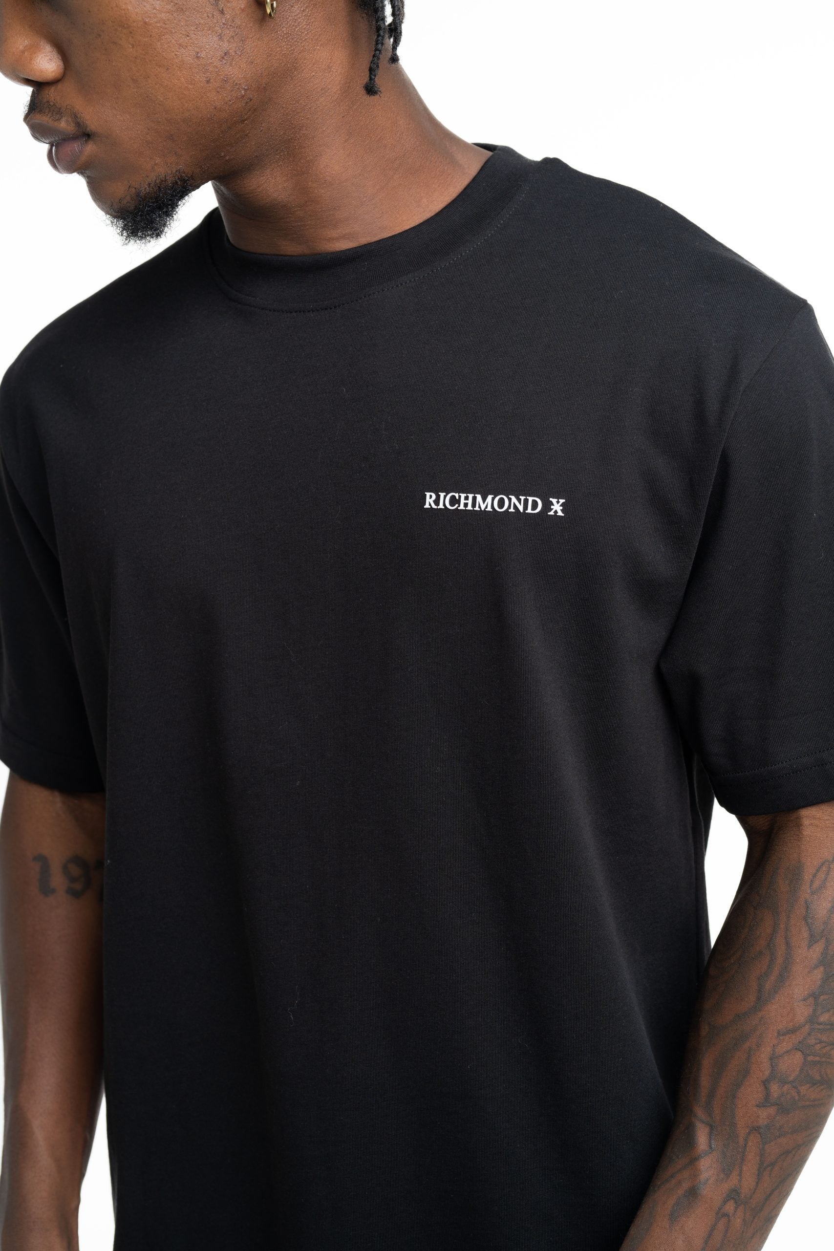 John Richmond Men's Semio T Shirt | UMP26027TSJSC-Black