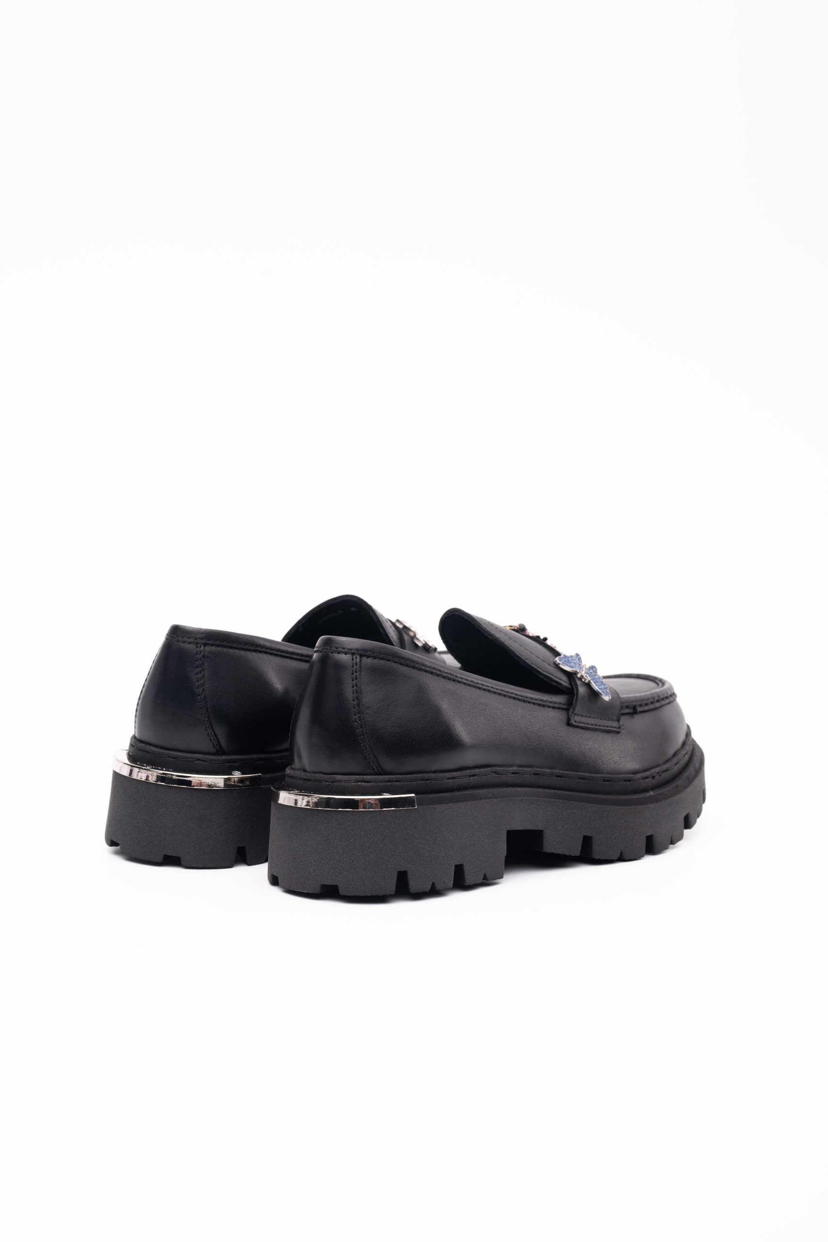 John Richmond Ladies Shoes Calf Black | 29043-CP-A
