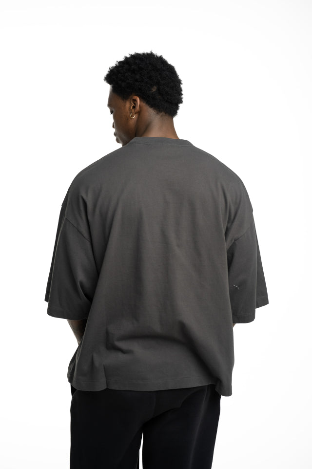 Essentials Fear Of God Men's Merch Tee Boxy Fit | RW002660032-Iron Grey