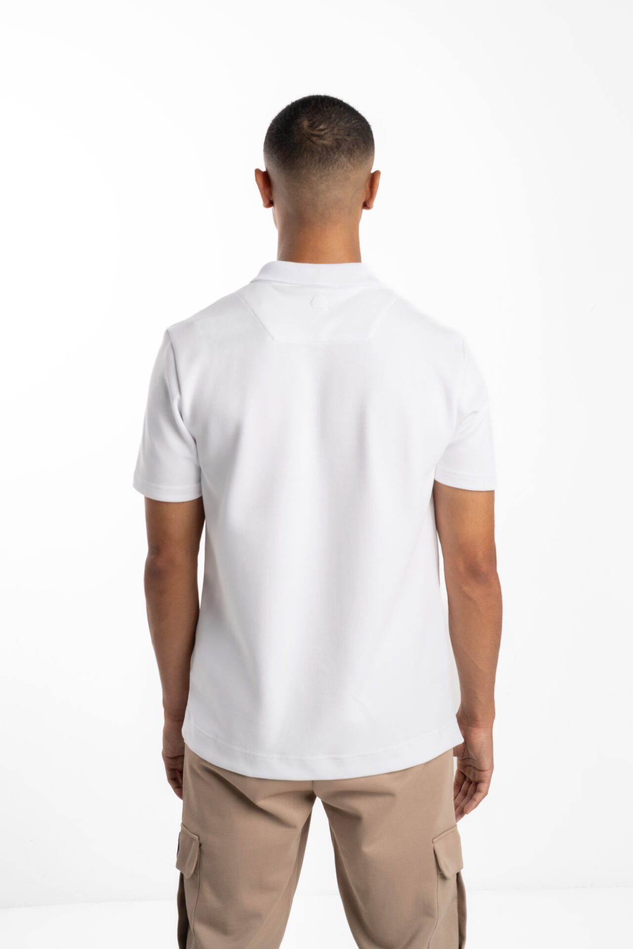 (Core) BALR Men's Q Series Regular Fit Polo Shirt | B1122.1033-Bright White