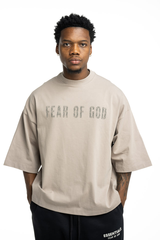 Essentials Fear Of God Men's Merch Tee Boxy Fit | RW002700225-Seal