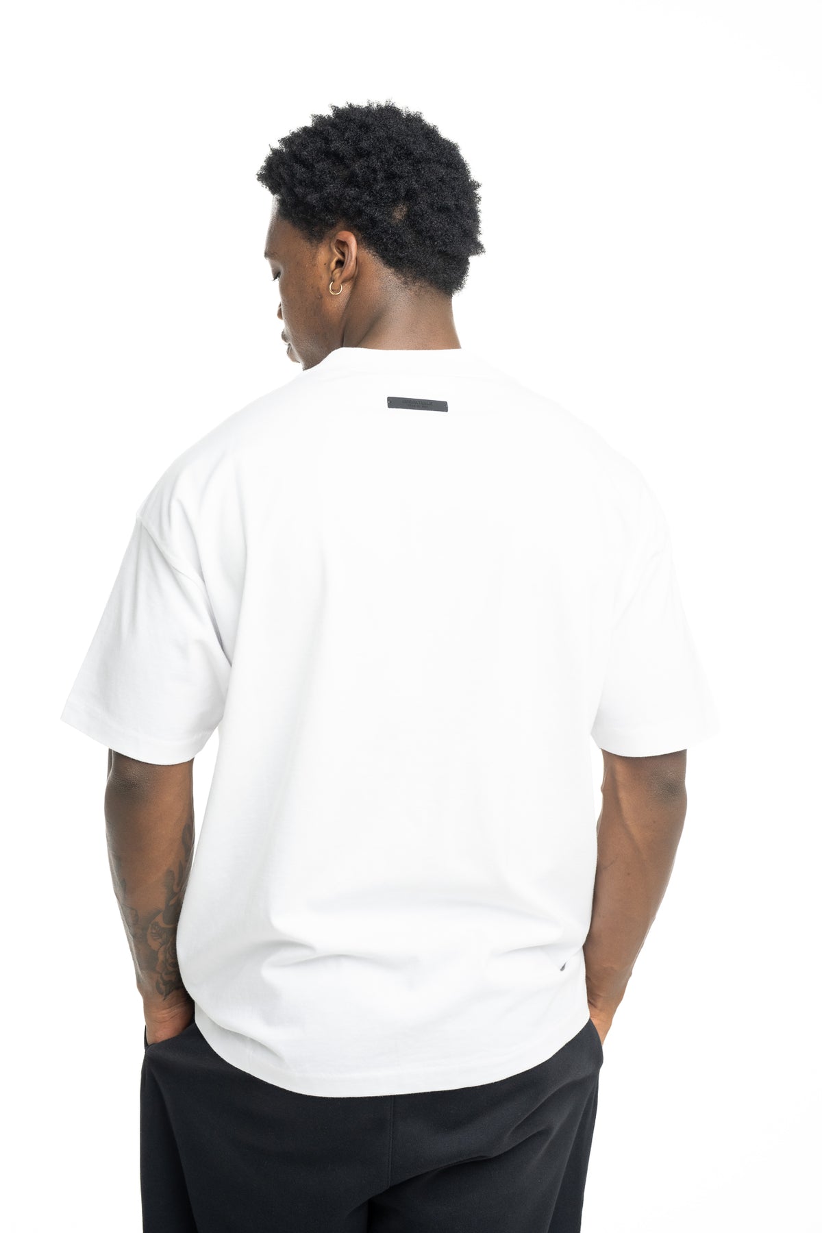 (Core) Essentials Fear Of God Men's Classic T Shirt | 125AS264173F-Bright White